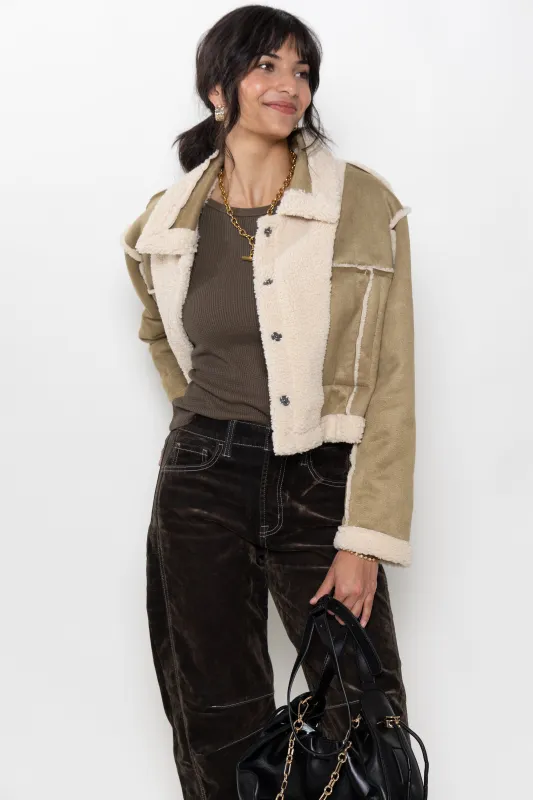 Harley Sherpa Jacket sold by fab'rik