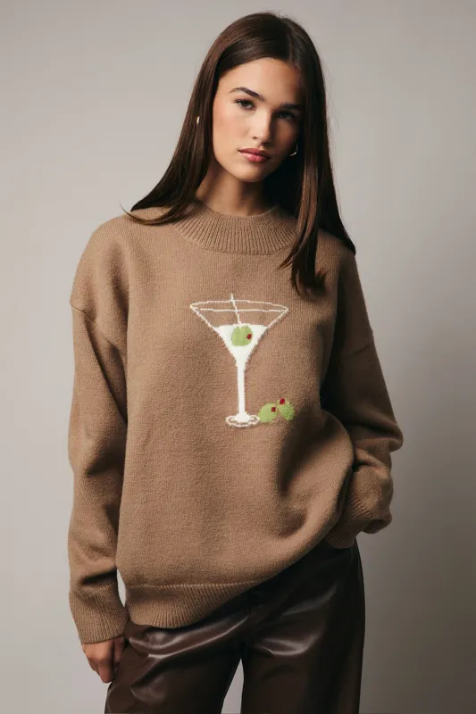 Martini Graphic Sweater sold by fab'rik