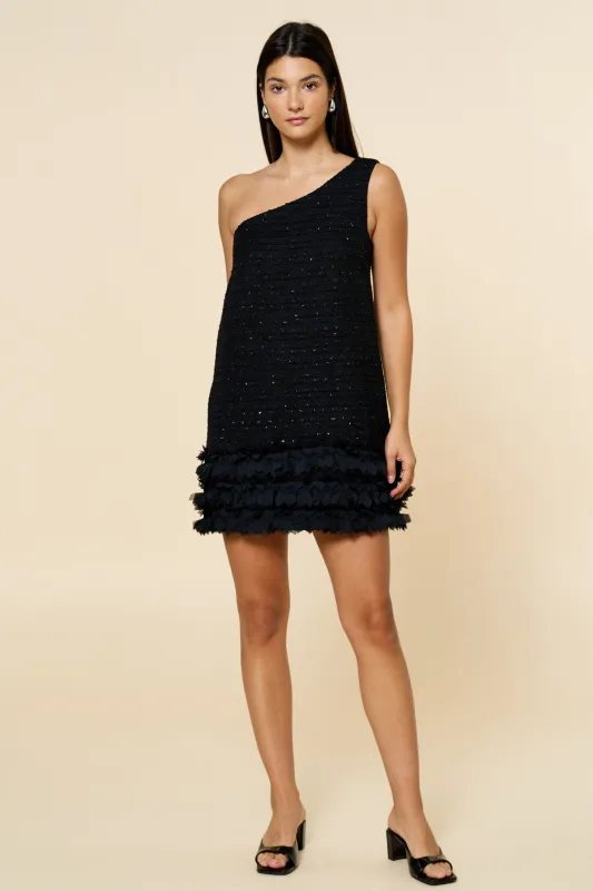 Miley Ruffled Hem Dress sold by fab'rik