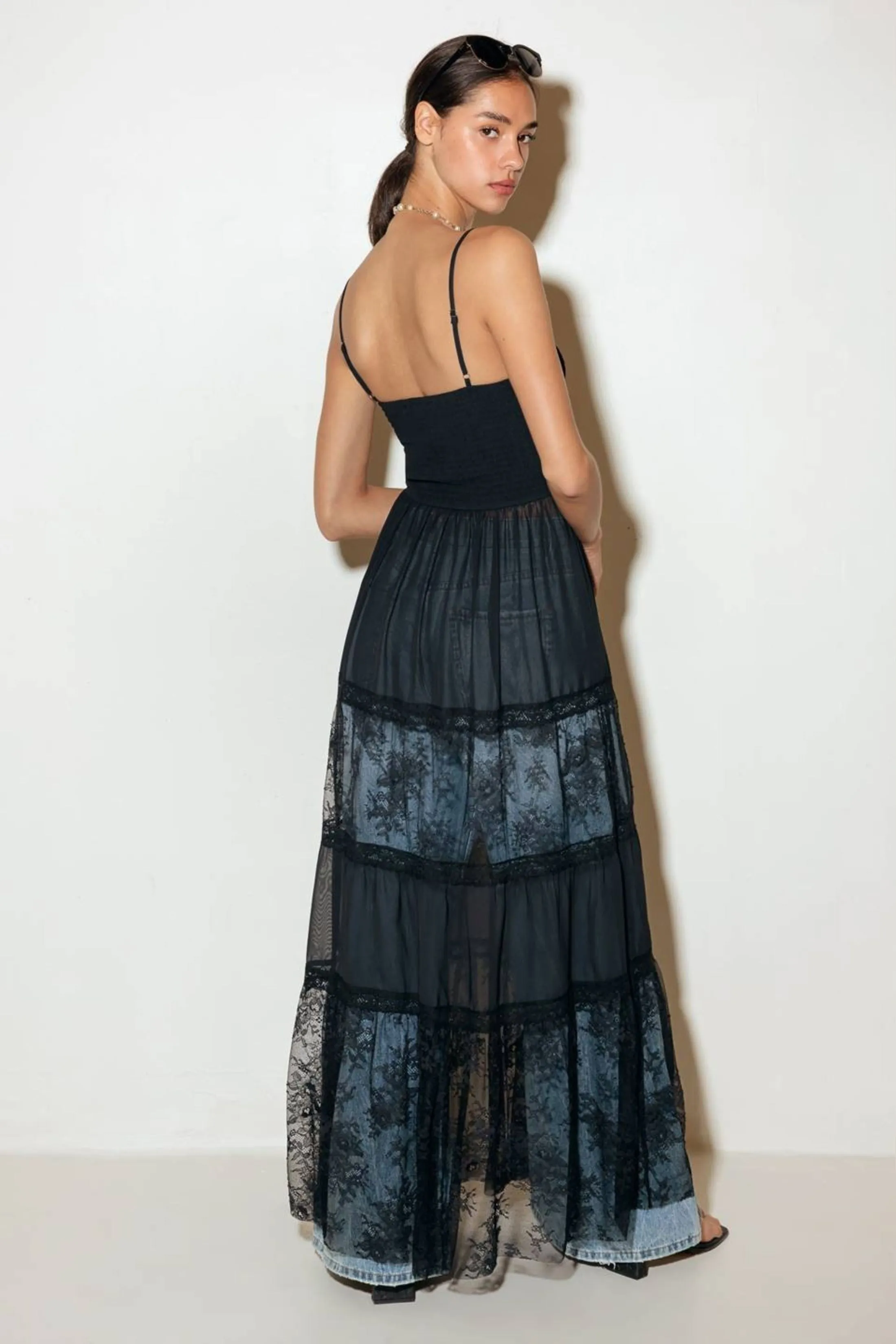 Ayla Lace Maxi Top sold by fab'rik product image thumbnail 4