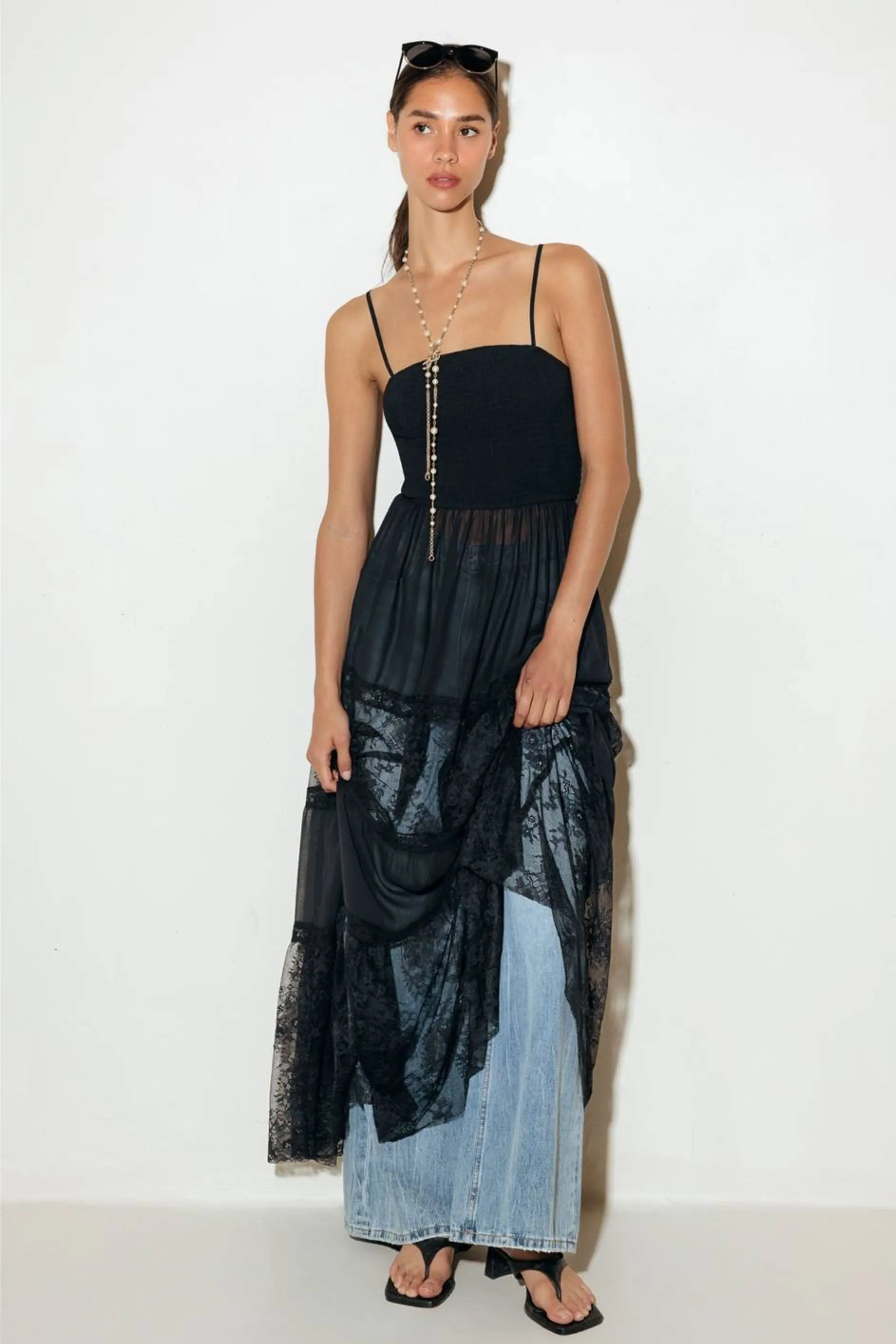 Ayla Lace Maxi Top sold by fab'rik product image thumbnail 3