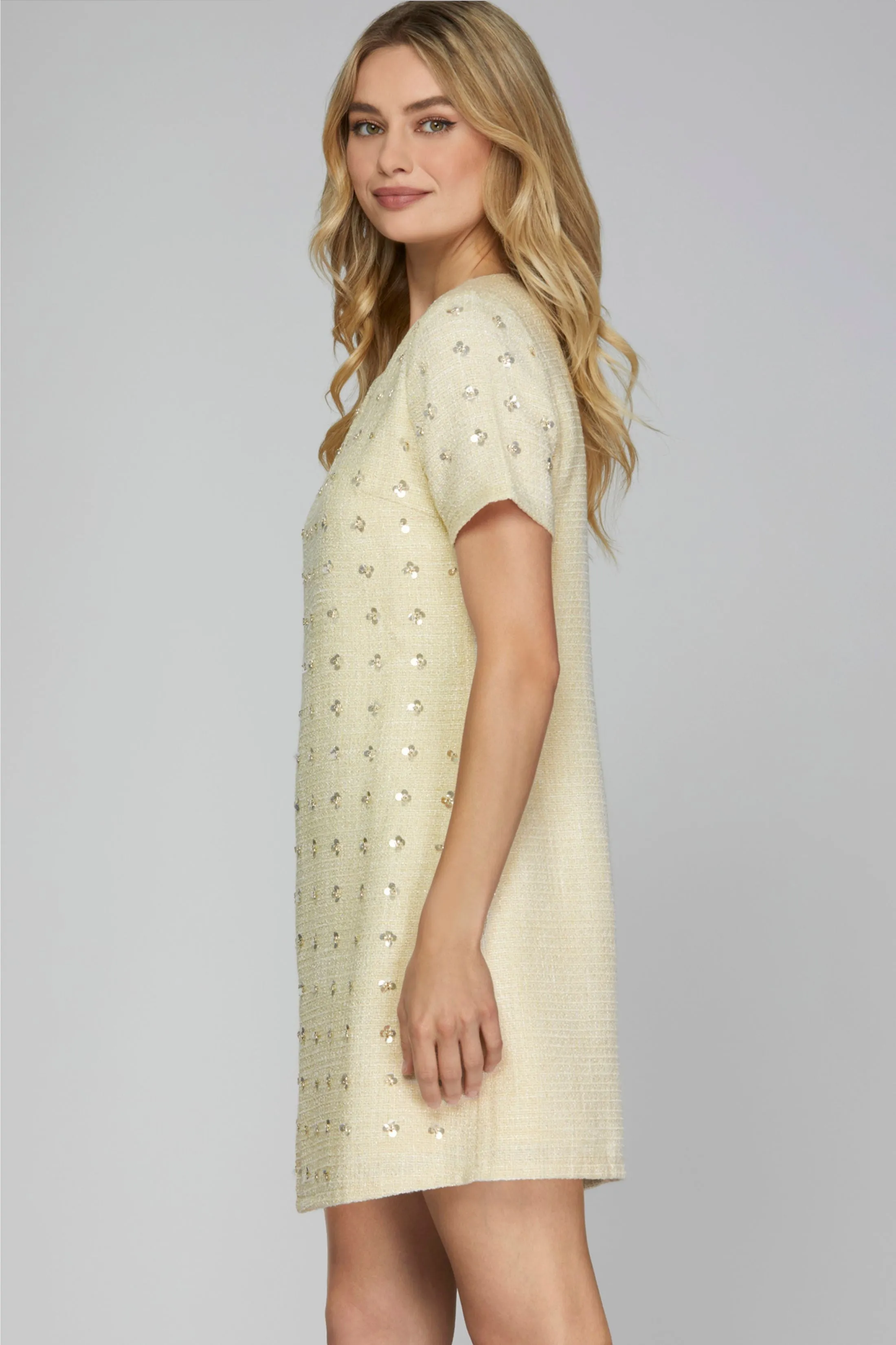 Ayers Tweed Mini Dress sold by fab'rik product image thumbnail 3