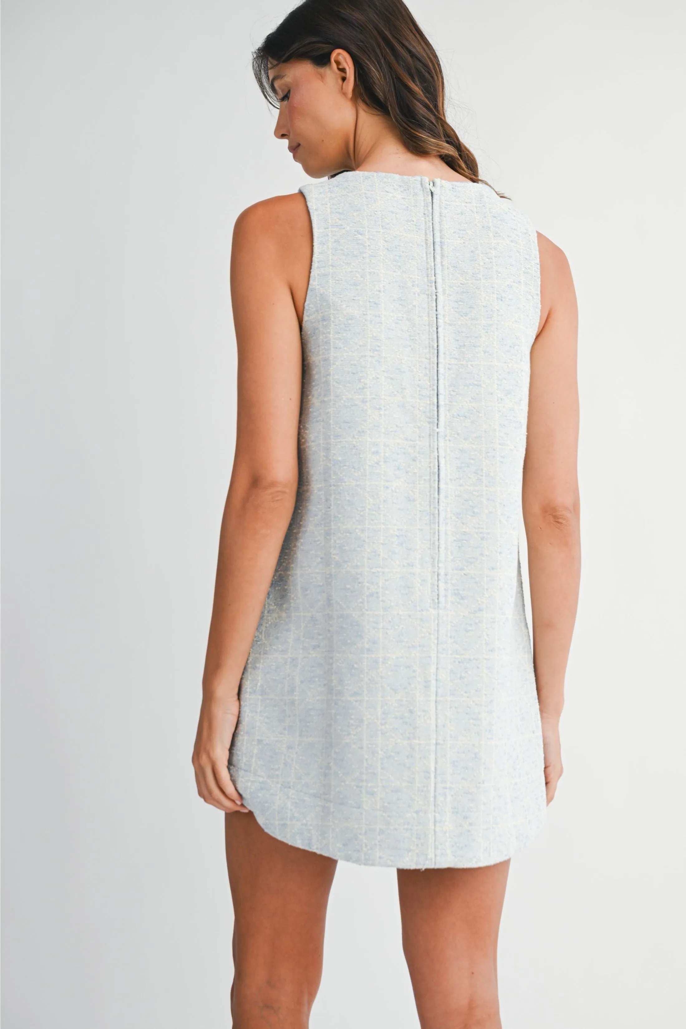 Luna Tweed Mini Dress sold by fab'rik product image thumbnail 4