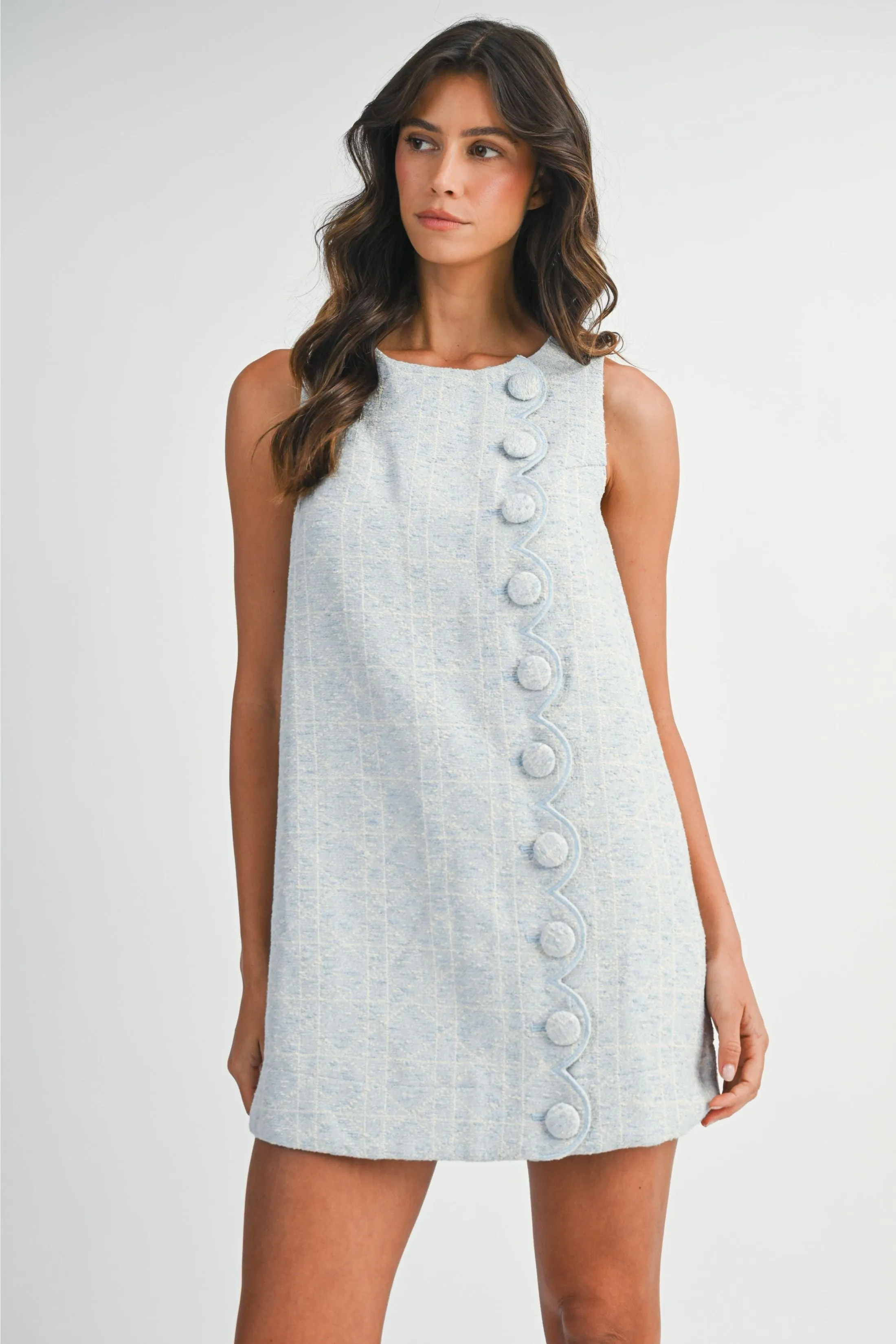 Luna Tweed Mini Dress sold by fab'rik product image thumbnail 2