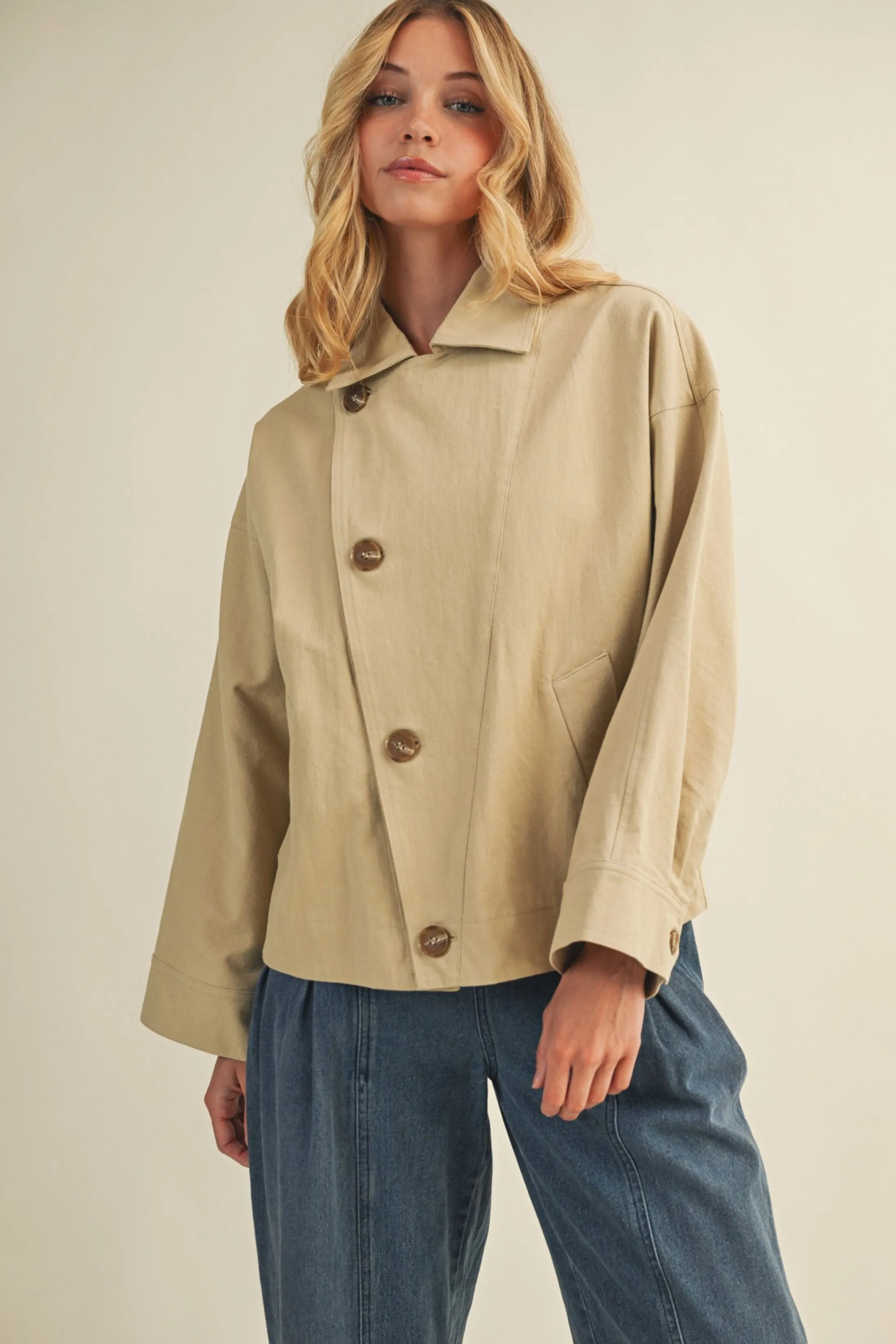 Kristine Button Closure Jacket sold by fab'rik product image thumbnail 2