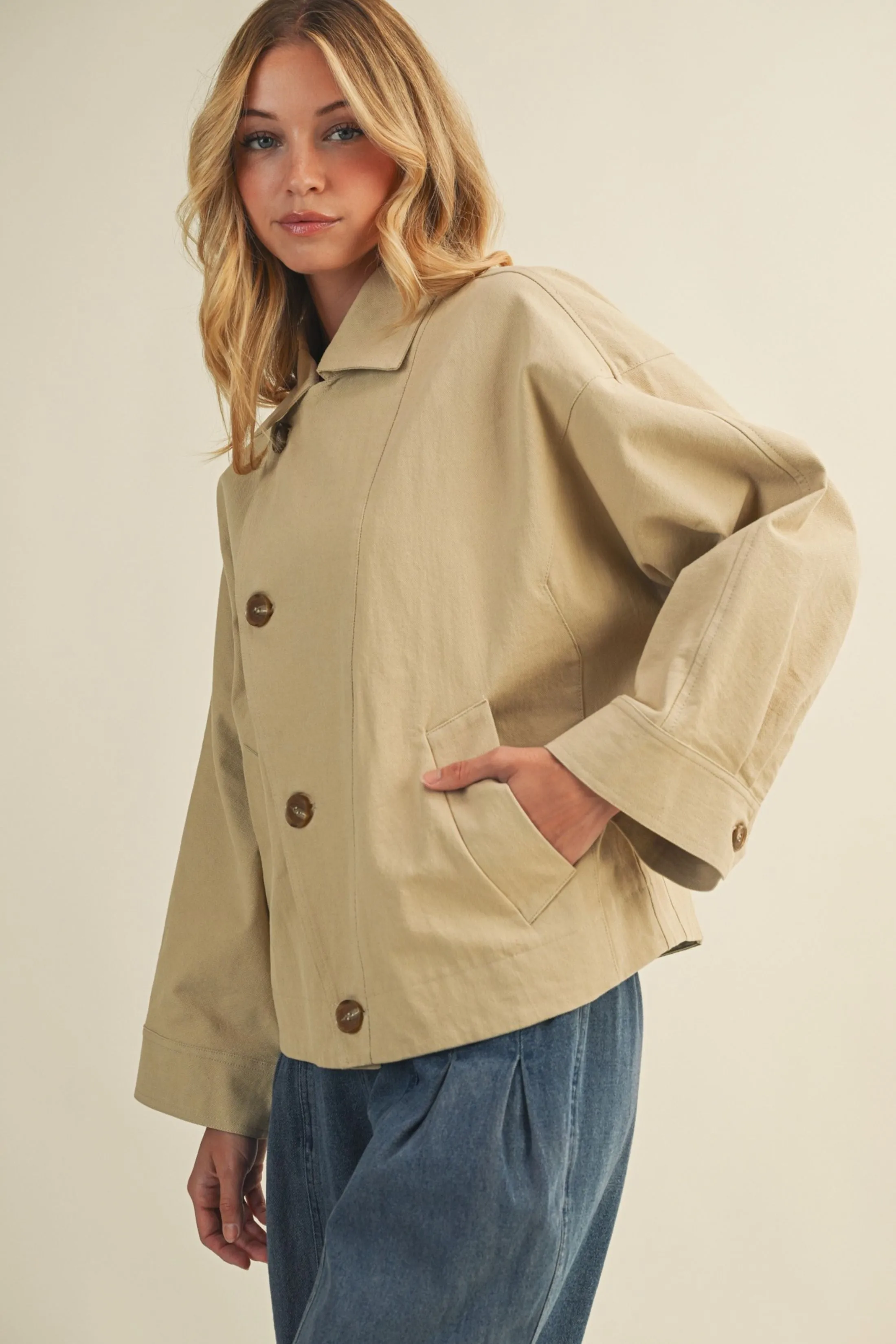 Kristine Button Closure Jacket sold by fab'rik product image thumbnail 3