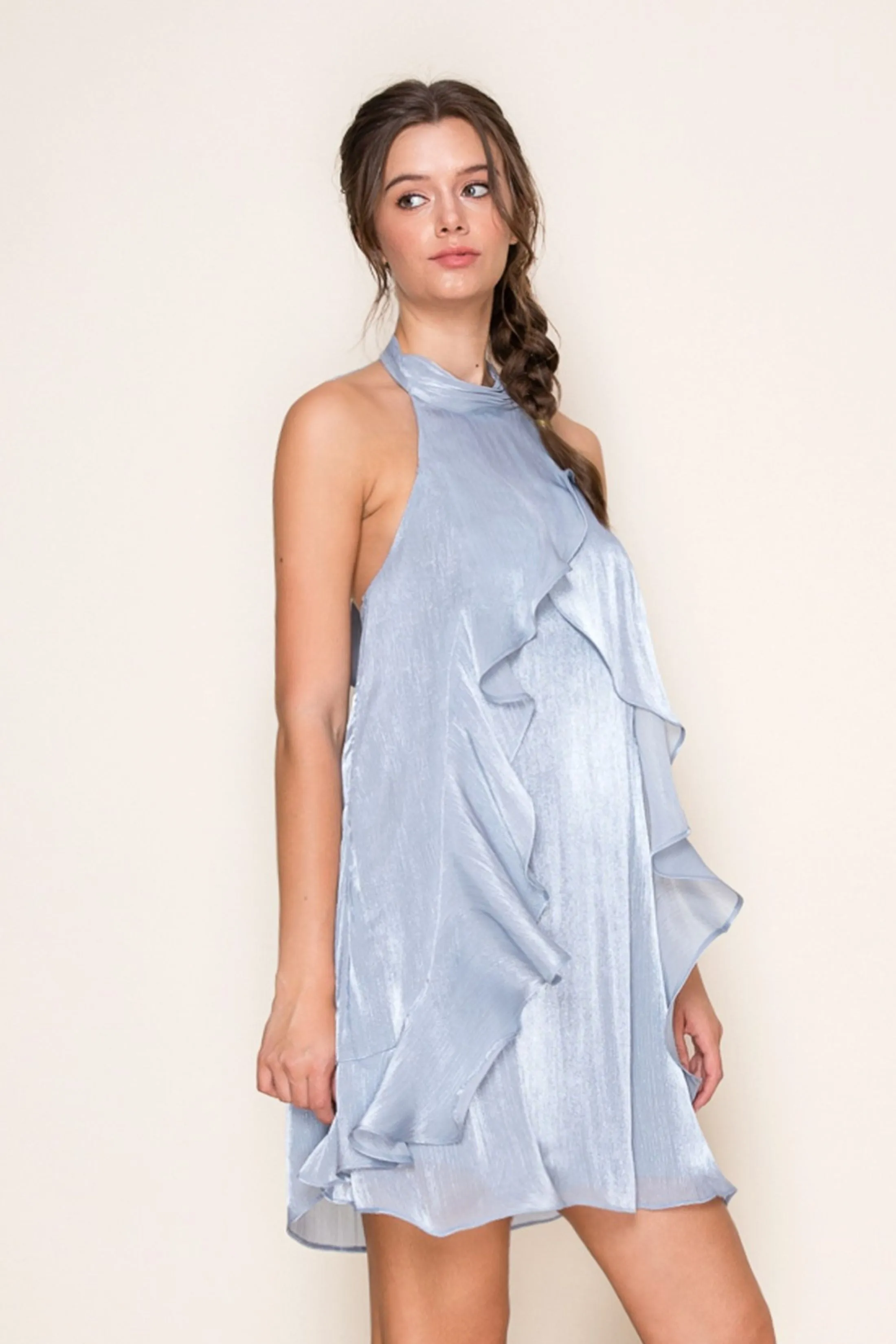 Tori Halter Mini Dress sold by fab'rik product image thumbnail 3