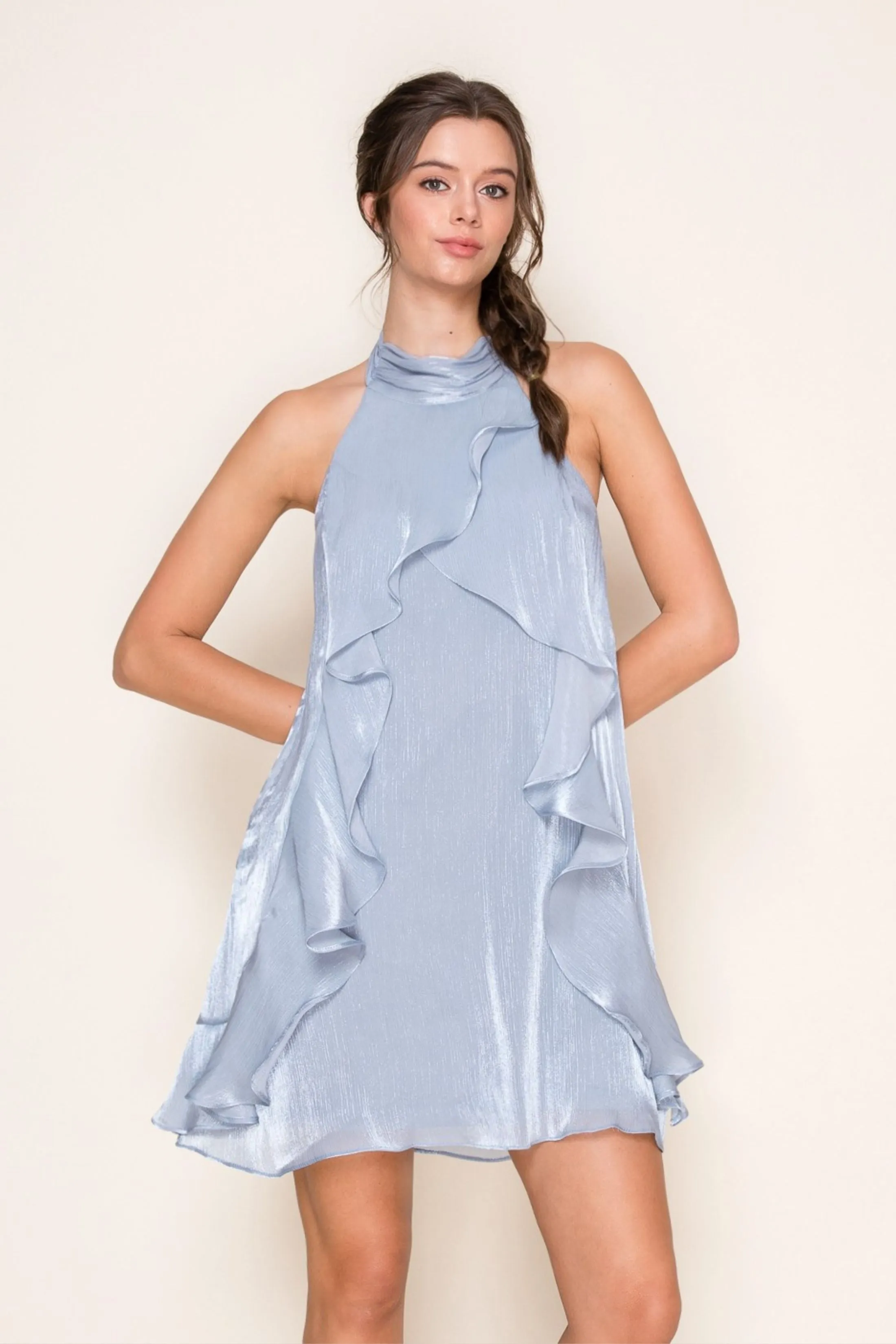 Tori Halter Mini Dress sold by fab'rik product image thumbnail 2