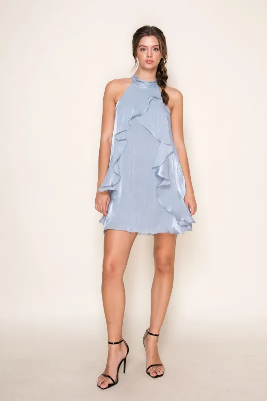 Tori Halter Mini Dress made by Bright