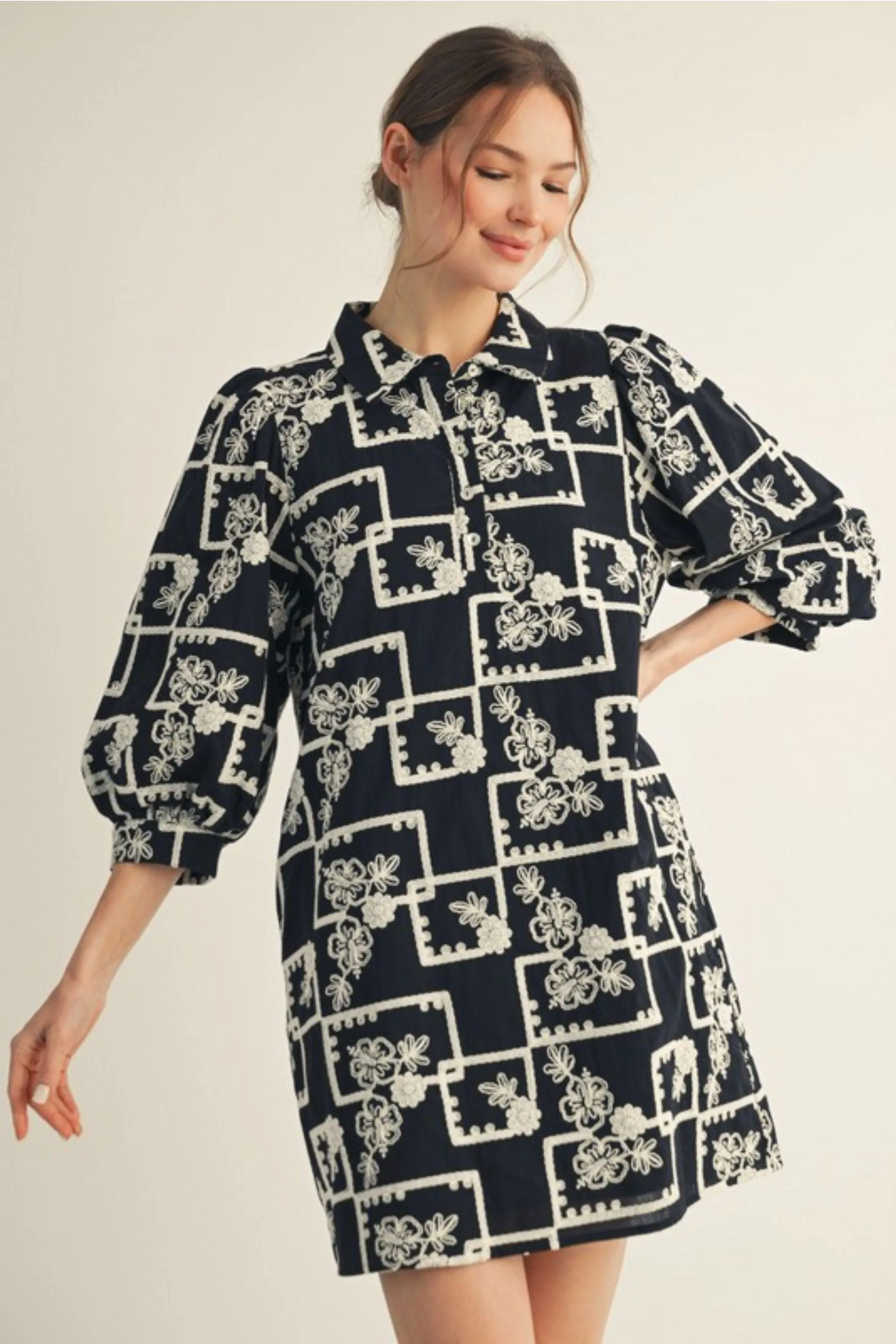 Kendall Puff Sleeve Dress sold by fab'rik product image thumbnail 2