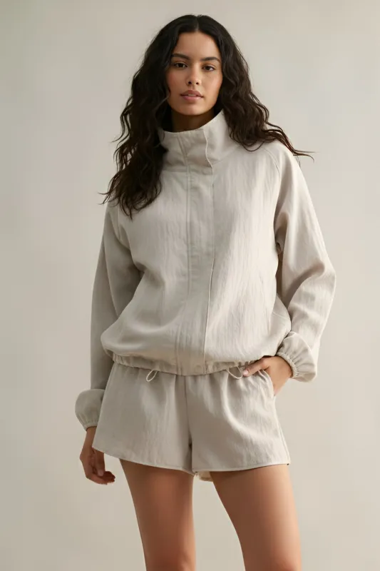 Ella Elastic Waist Shorts sold by fab'rik