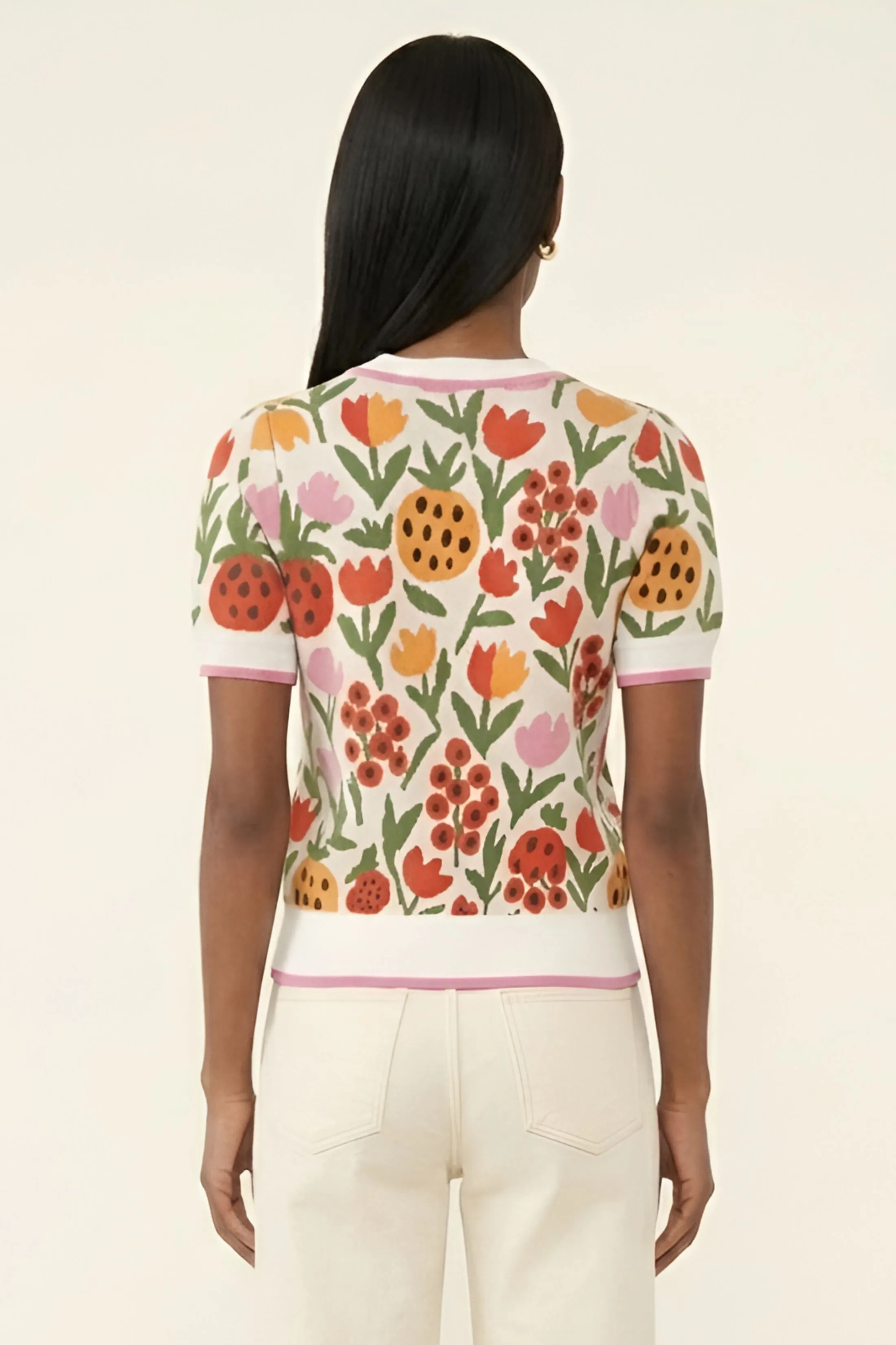 Trish Floral Sweater Top sold by fab'rik product image thumbnail 2