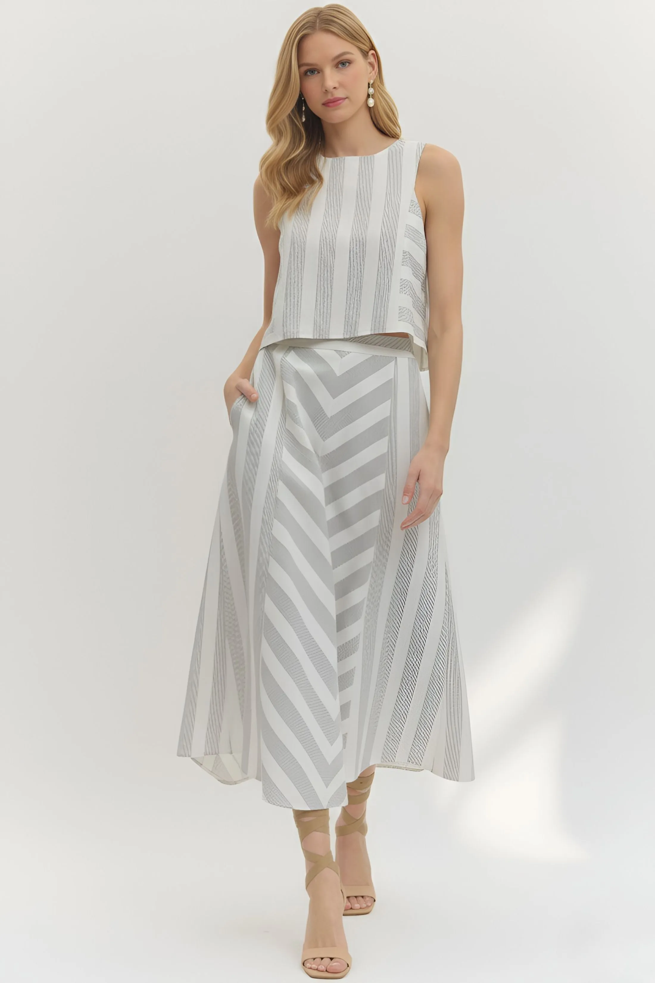 Brielle Patterned Top sold by fab'rik product image thumbnail 4