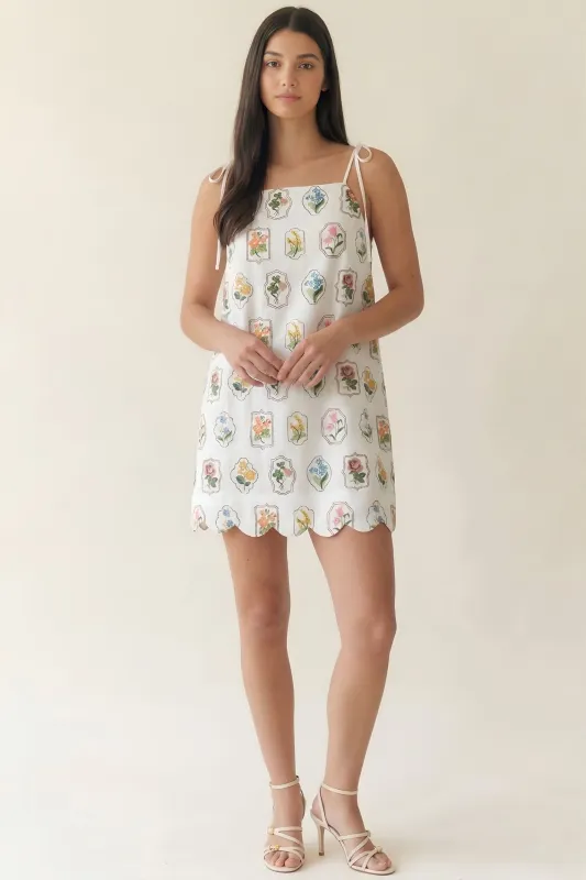 Kinsley Flower Patterned Dress made by entro