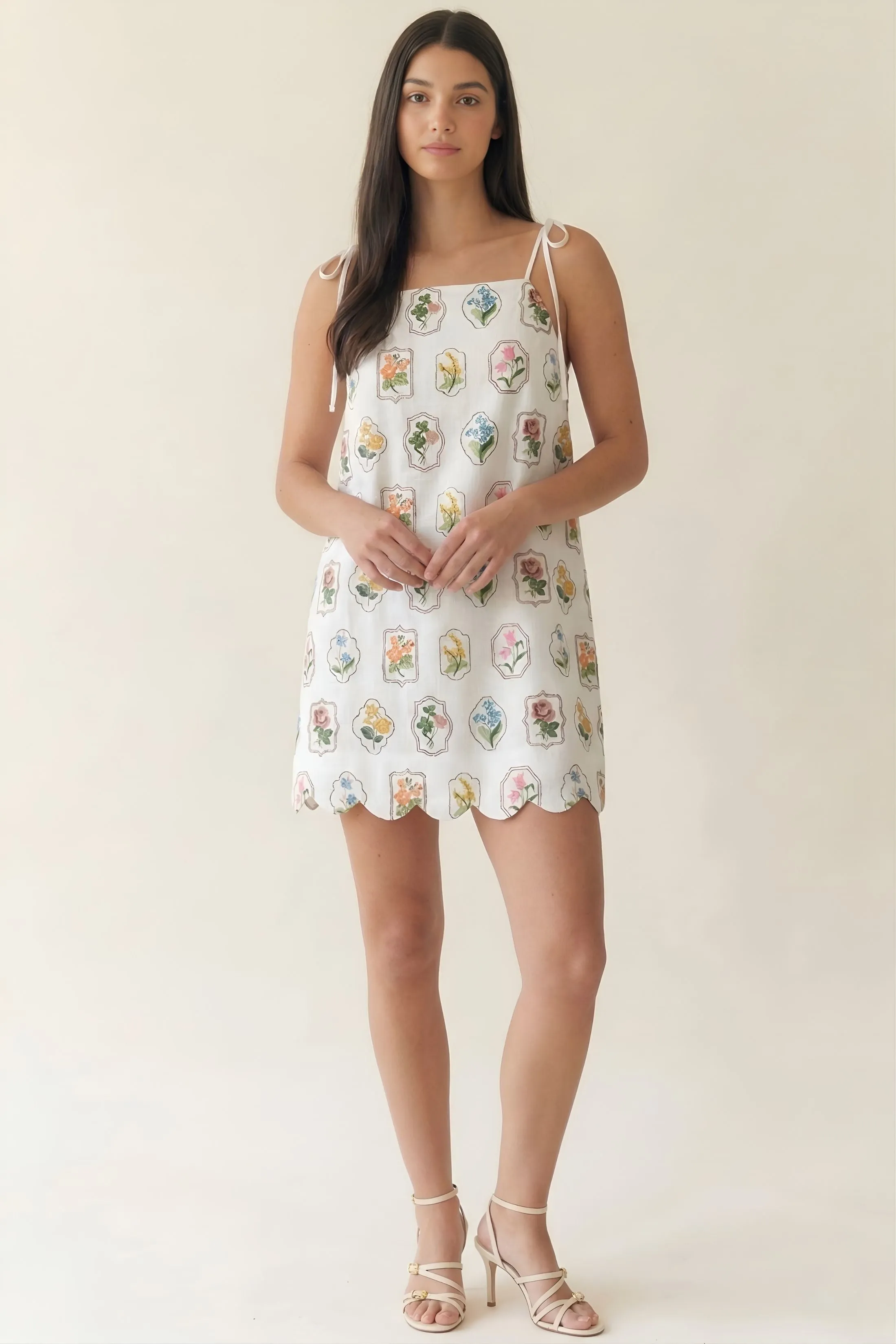Kinsley Flower Patterned Dress sold by fab'rik