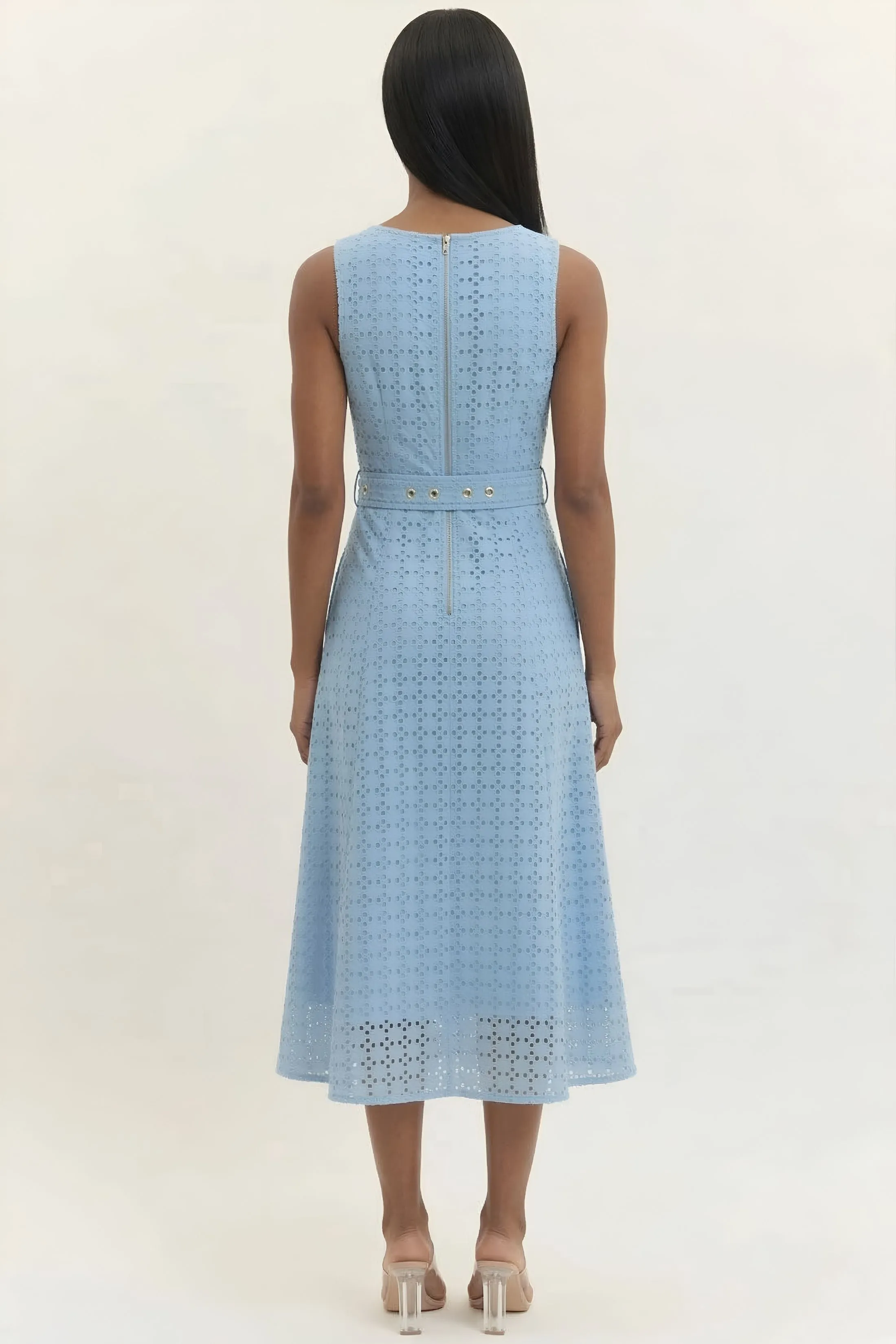 Blakely Belted Midi Dress sold by fab'rik product image thumbnail 3