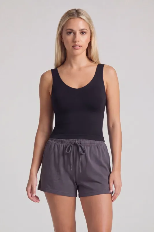 Hadley Seamless Tank Top made by Zenana