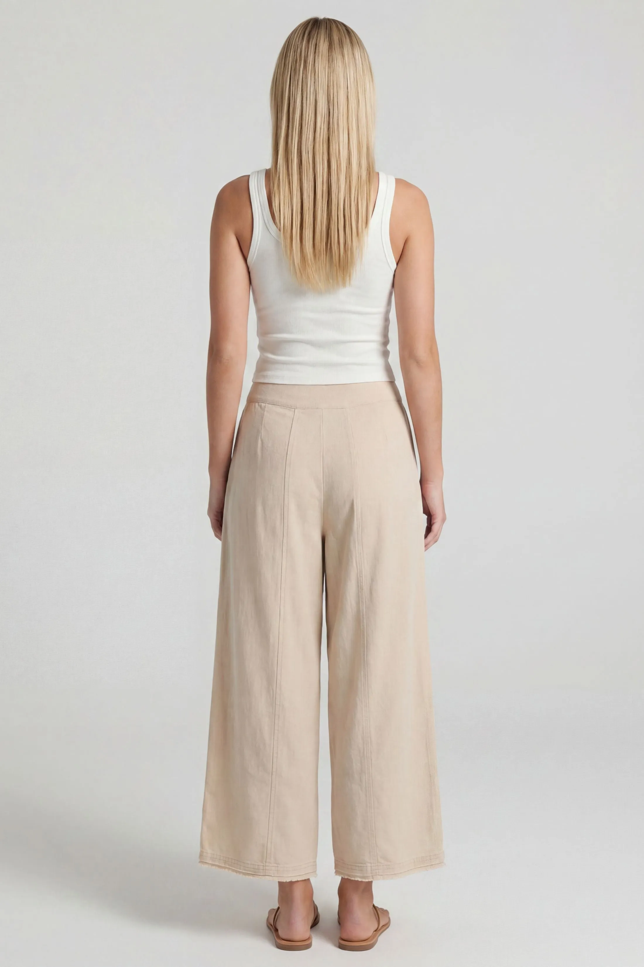 Yasmin High Waist Wide Leg Pant sold by fab'rik product image thumbnail 3