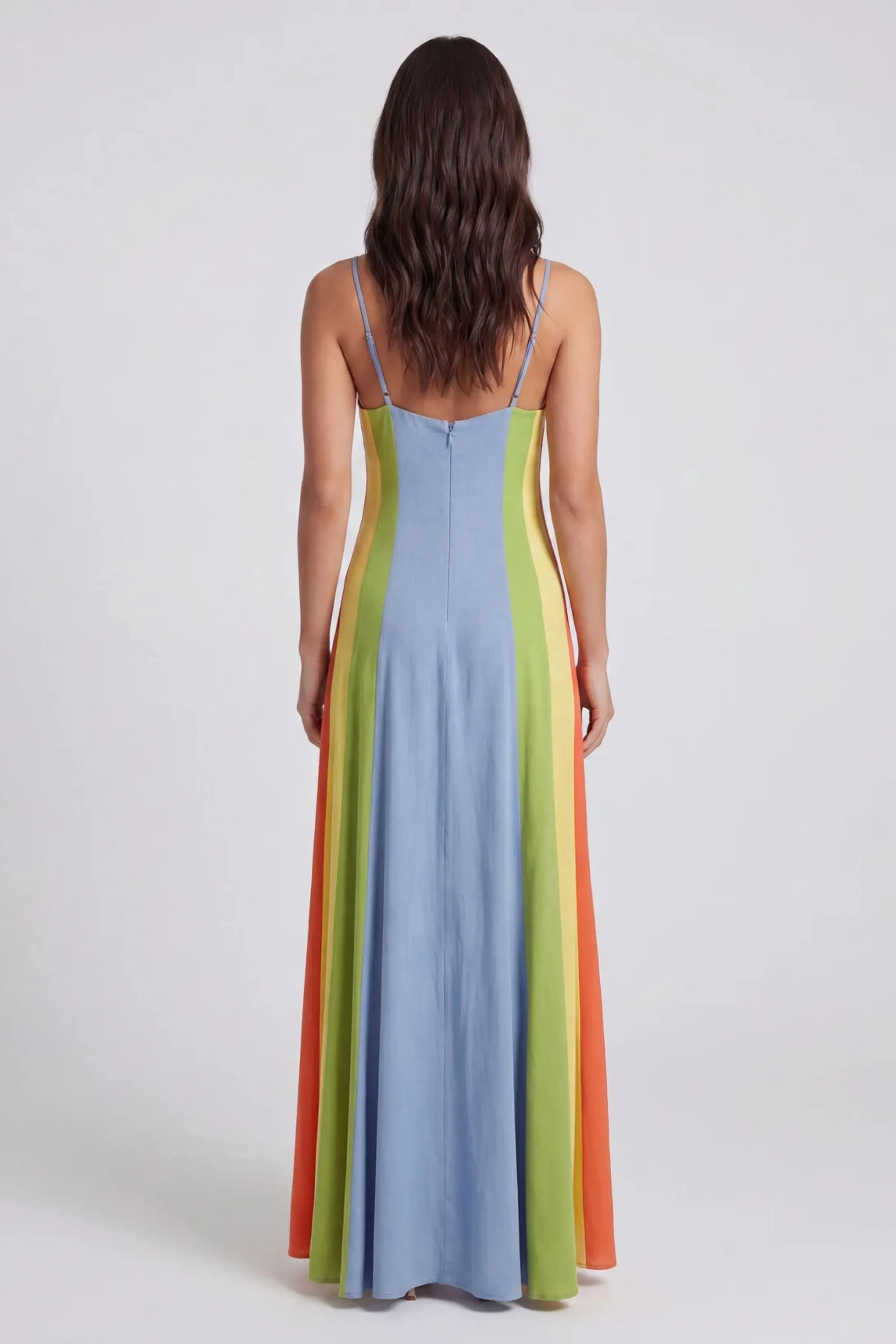 Sky Multicolor Maxi Dress sold by fab'rik product image thumbnail 3