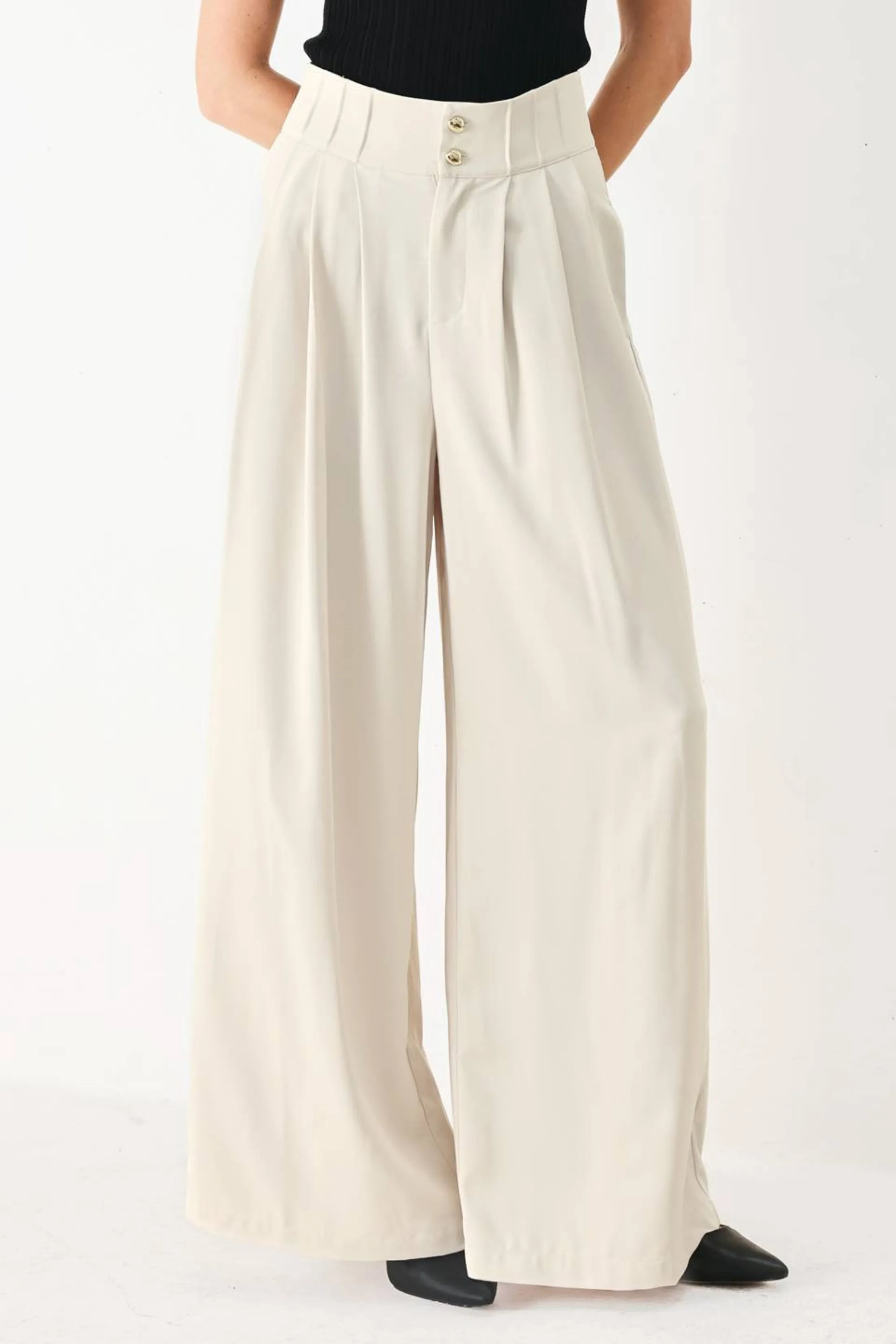 Jessie Pleated Trouser sold by fab'rik product image thumbnail 2