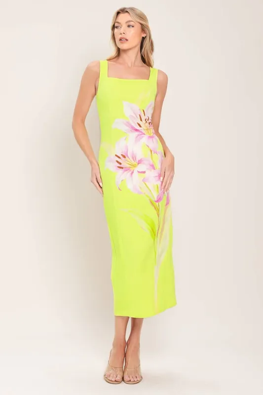 Paulette Lilly Midi Dress made by Flying Tomato