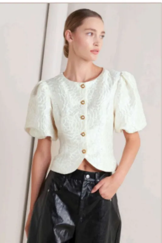 Blair Button-up Blouse made by Flying Tomato