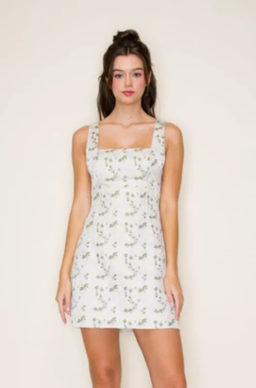 Kimberly Spring Mini Dress made by Bright