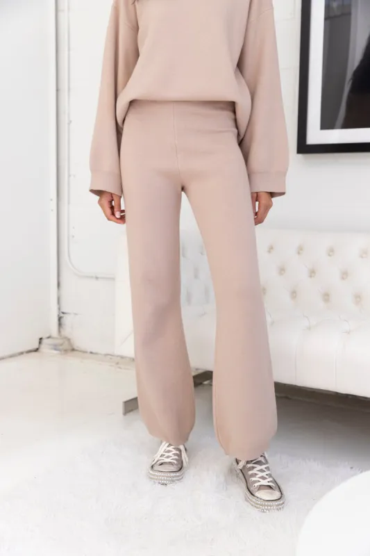 Heidi Bootcut Knit Pants sold by fab'rik