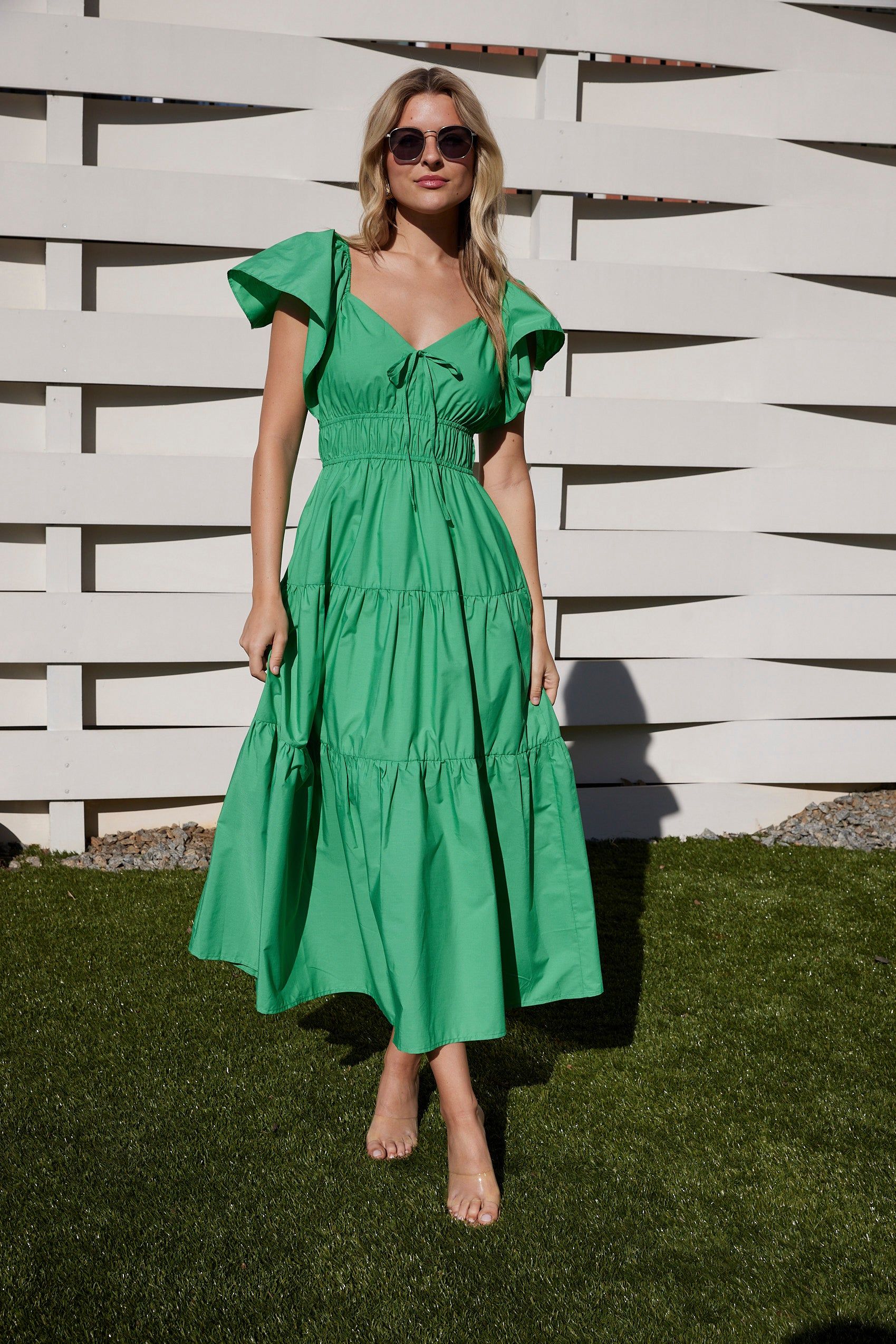 Rosalie Ruffle Detail Maxi Dress sold by fab'rik product image thumbnail 2