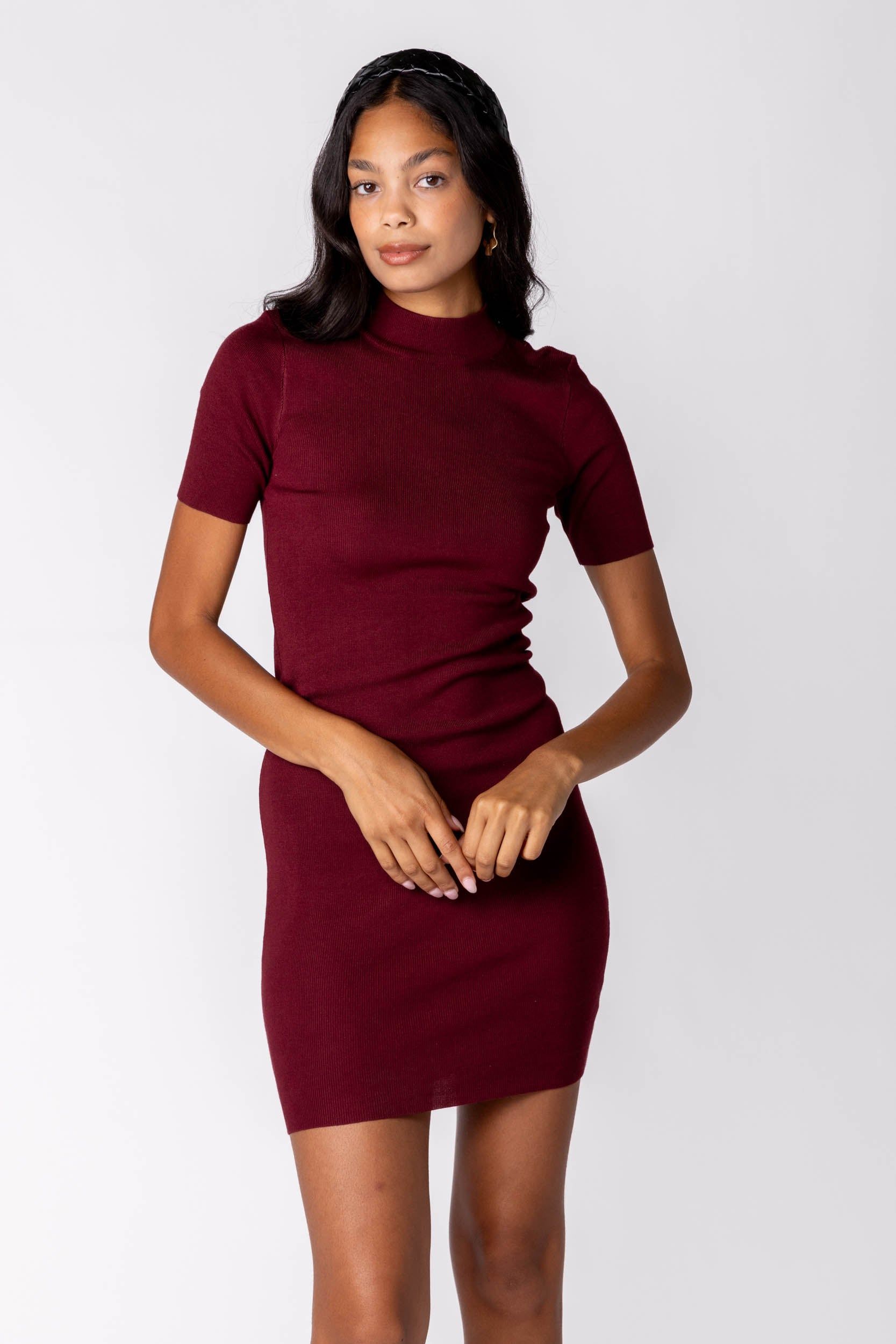 SALE - Gabriella Sweater Mini Dress sold by fab'rik