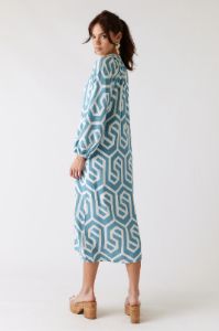 SALE - Ava Geo Printed Midi Dress sold by fab'rik