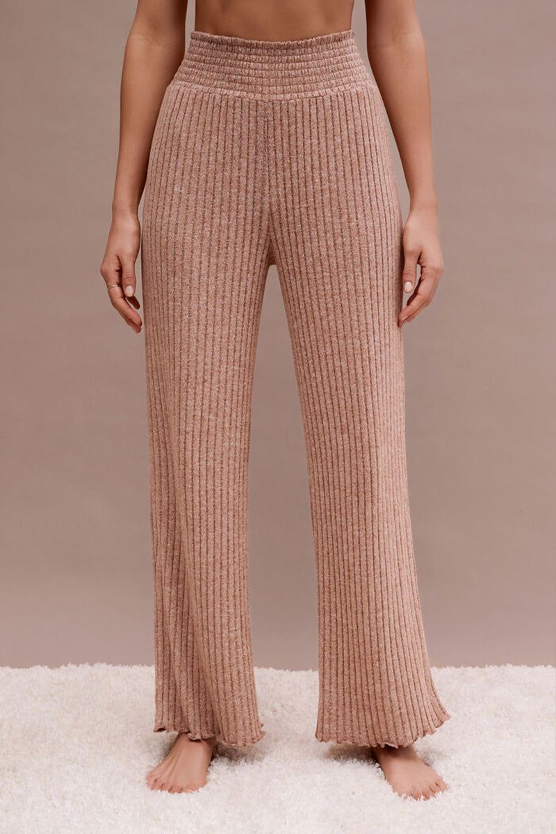 Z Supply Dawn Smocked Rib Pant sold by fab'rik