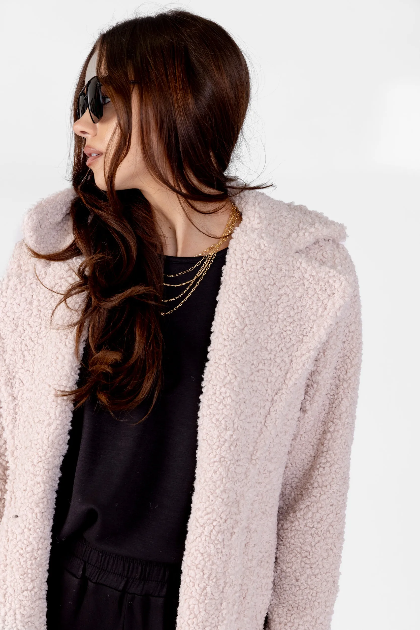 SALE - Sasha Sherpa Coat sold by fab'rik product image thumbnail 2