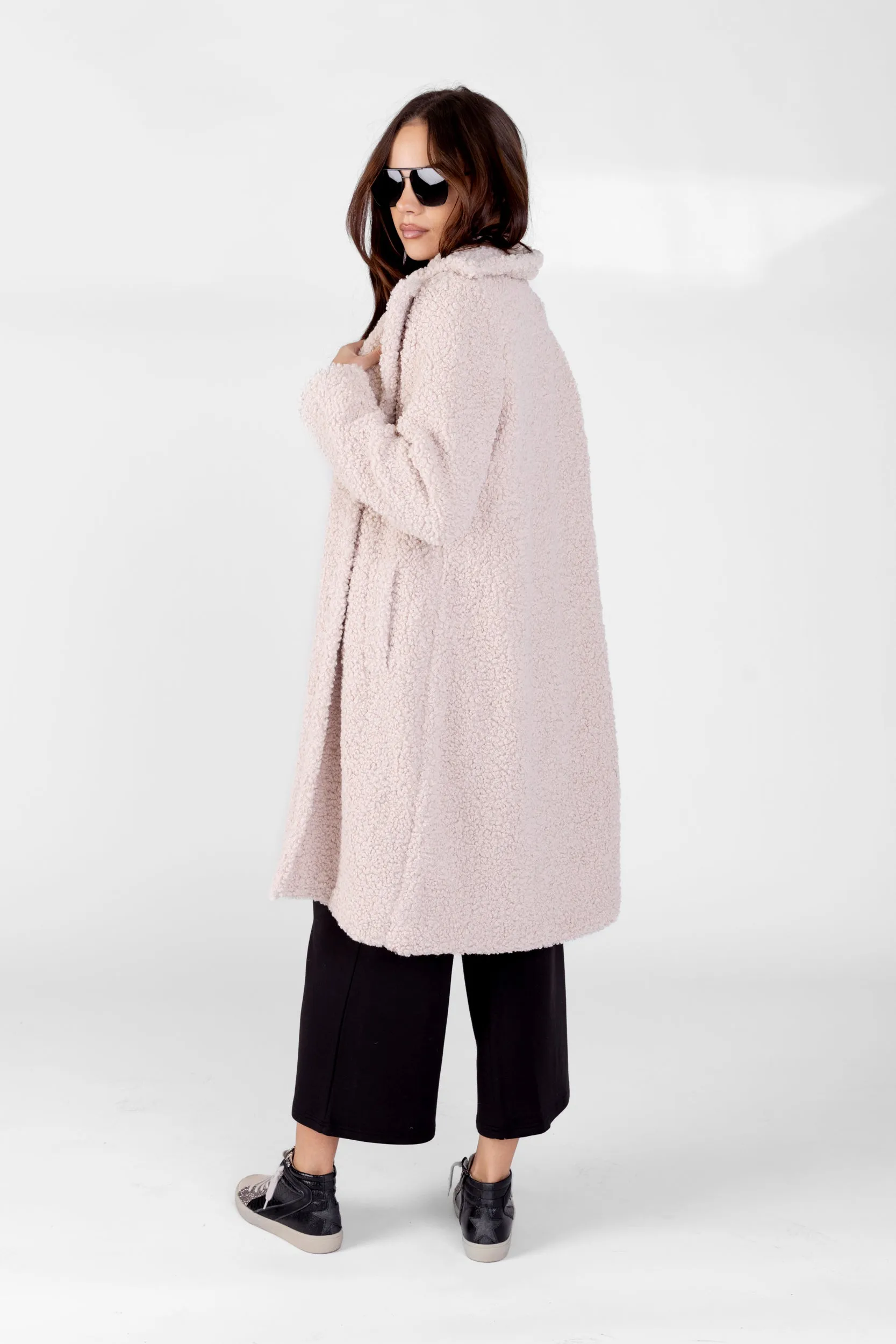 SALE - Sasha Sherpa Coat sold by fab'rik product image thumbnail 4