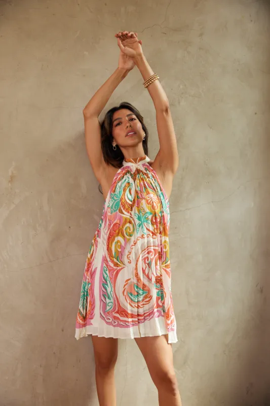 SALE - Nadine Pleated Dress sold by fab'rik