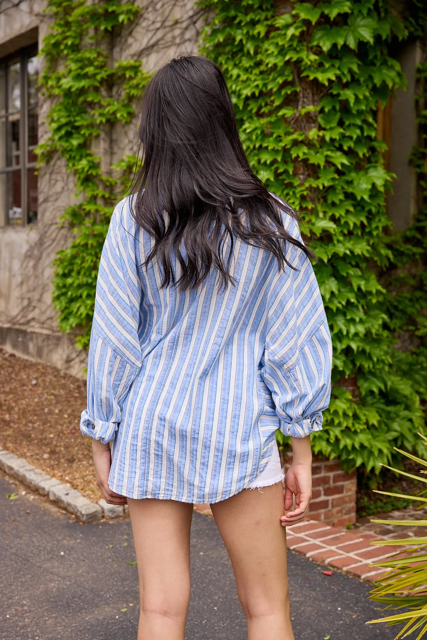 Doris Stripe Button Down sold by fab'rik product image thumbnail 2