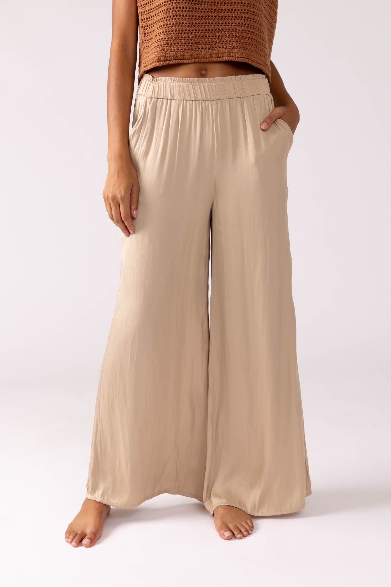 Z Supply Estate Lux Sheen Pants sold by fab'rik product image thumbnail 2