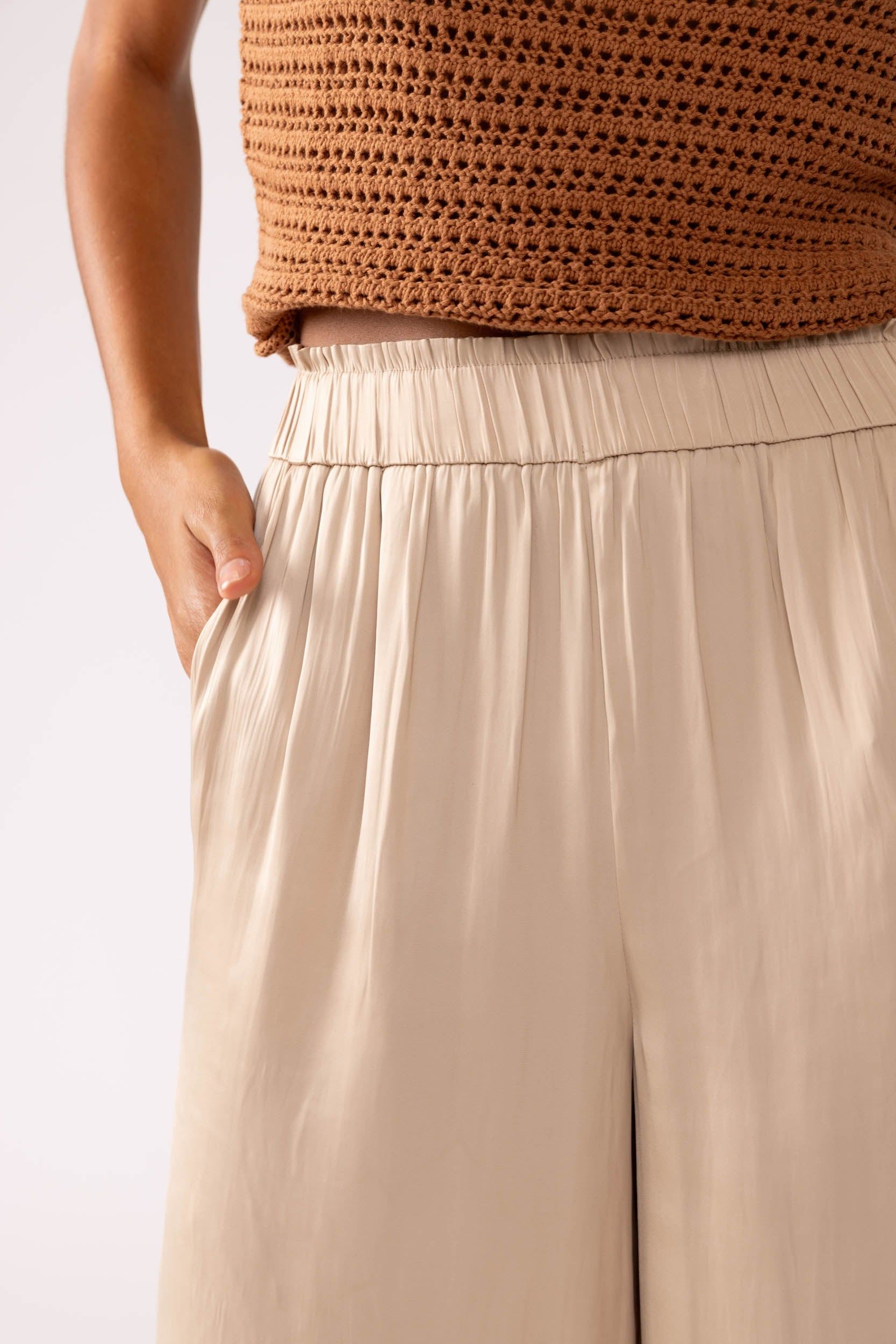 Z Supply Estate Lux Sheen Pants sold by fab'rik product image thumbnail 3