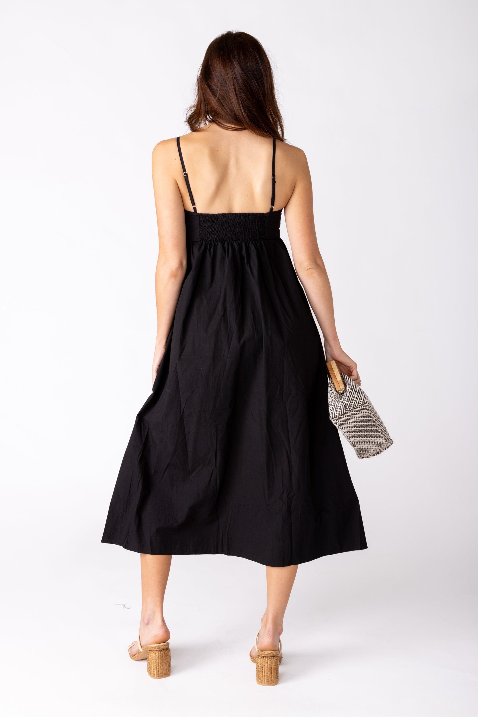 SALE - Tillie Plunge Midi Dress sold by fab'rik product image thumbnail 4