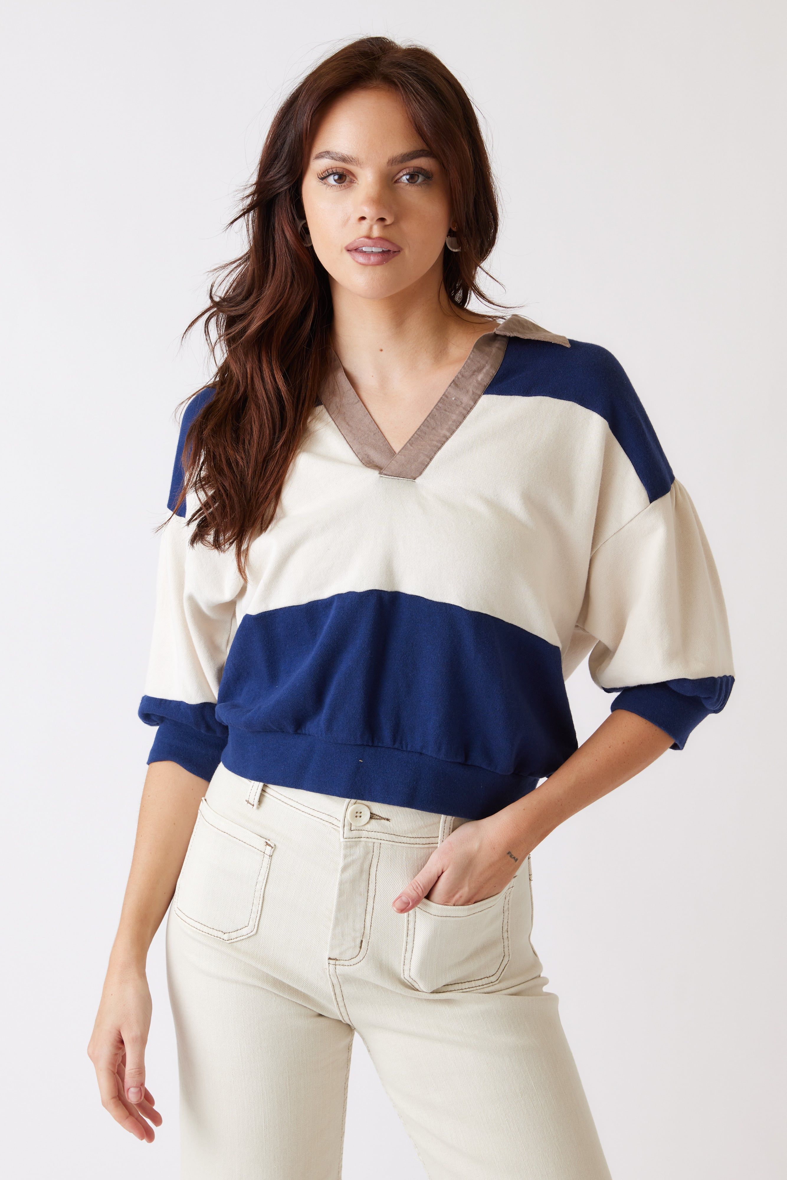 SALE - Z Supply Rugby SS Sweatshirt sold by fab'rik