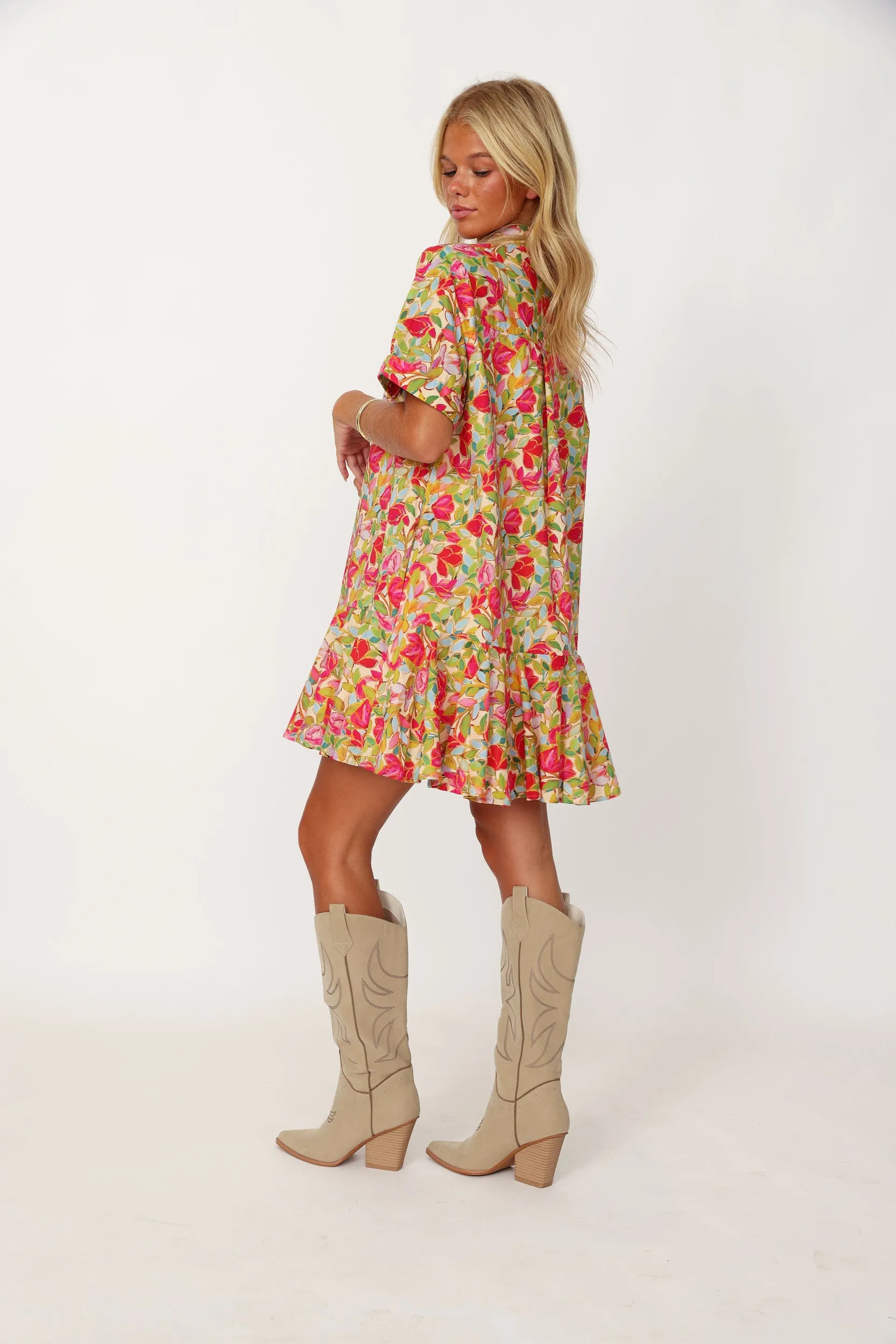 SALE - Chantelle Floral Print Mini Dress sold by fab'rik product image thumbnail 3