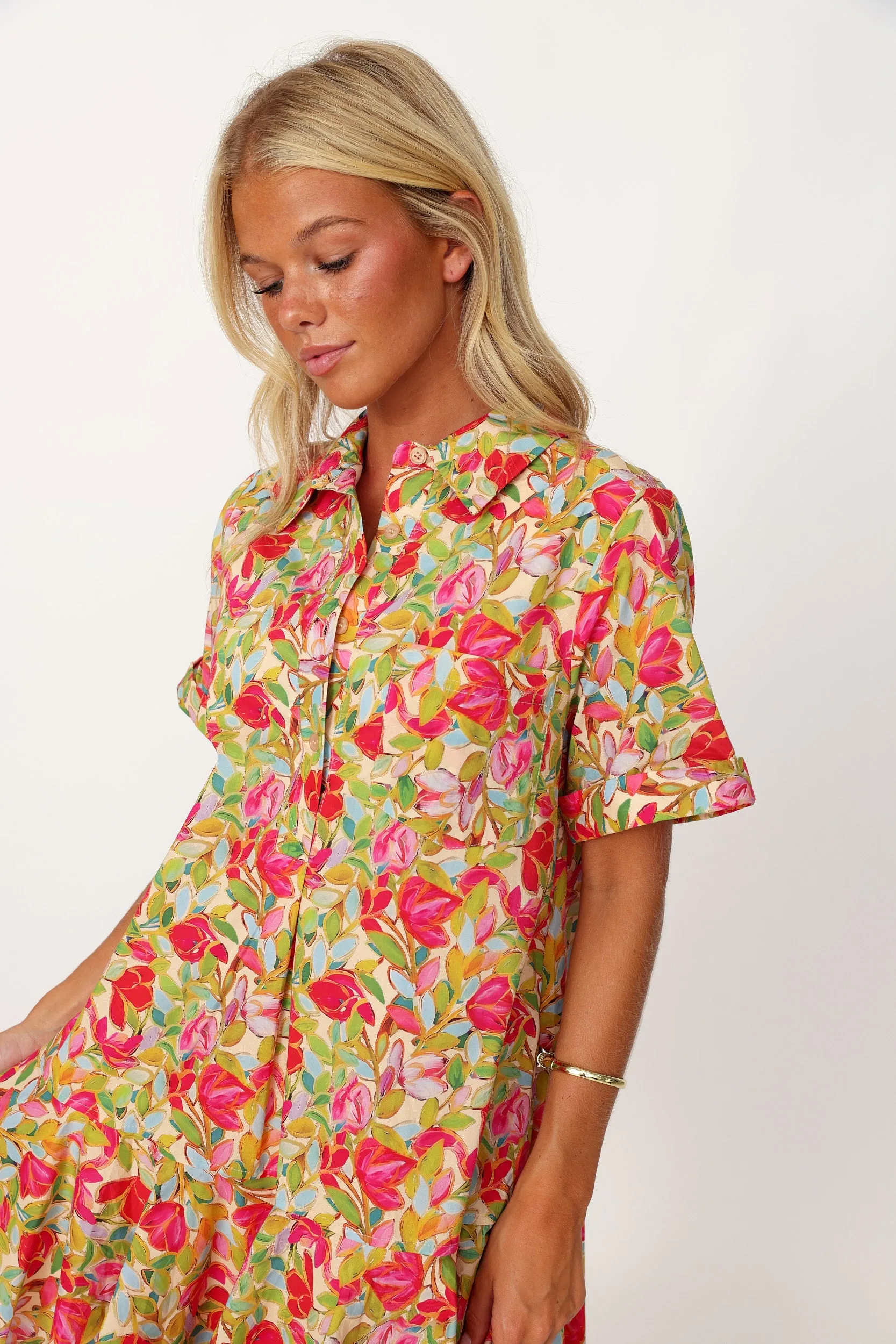 SALE - Chantelle Floral Print Mini Dress sold by fab'rik product image thumbnail 4
