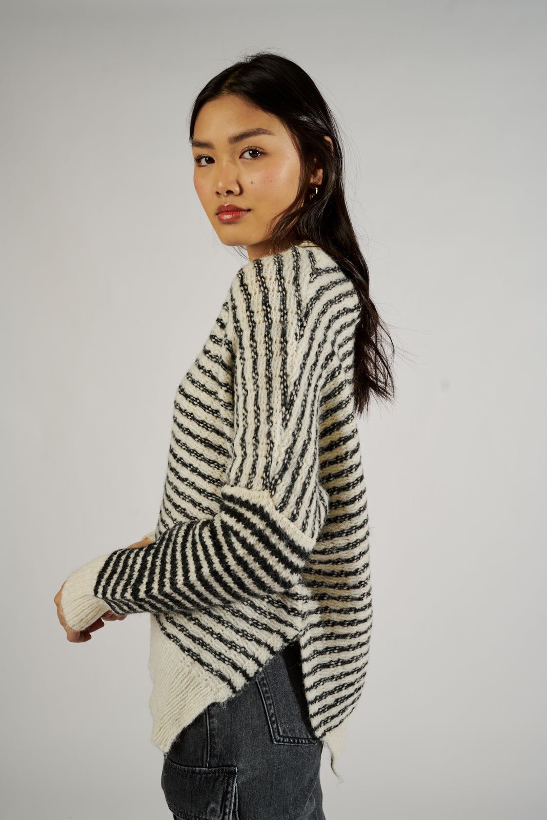 SALE - Maren Striped Sweater sold by fab'rik product image thumbnail 2