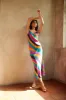 SALE - Kirby Printed Slip Dress sold by fab'rik