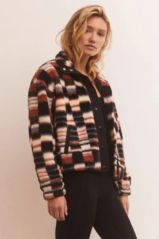 Z Supply Check Jacket sold by fab'rik