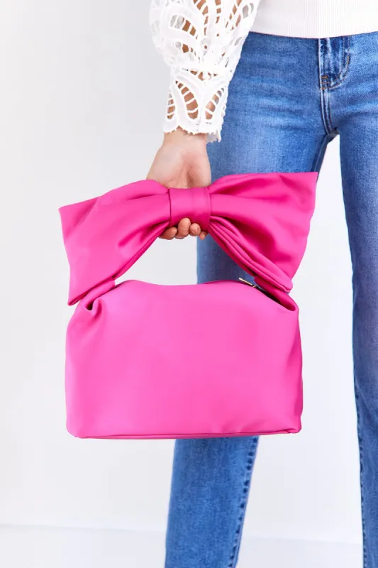 Aubrey Bow Handbag sold by fab'rik