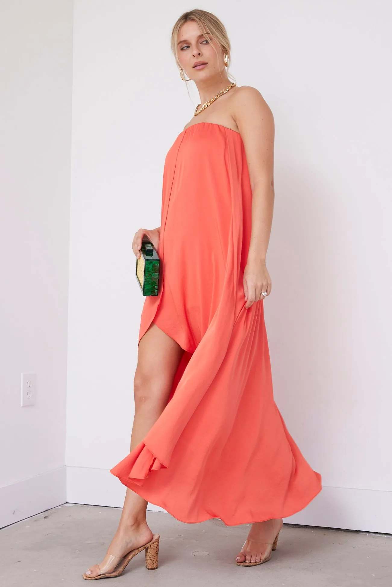 Ellis Strapless High Low Dress sold by fab'rik product image thumbnail 2