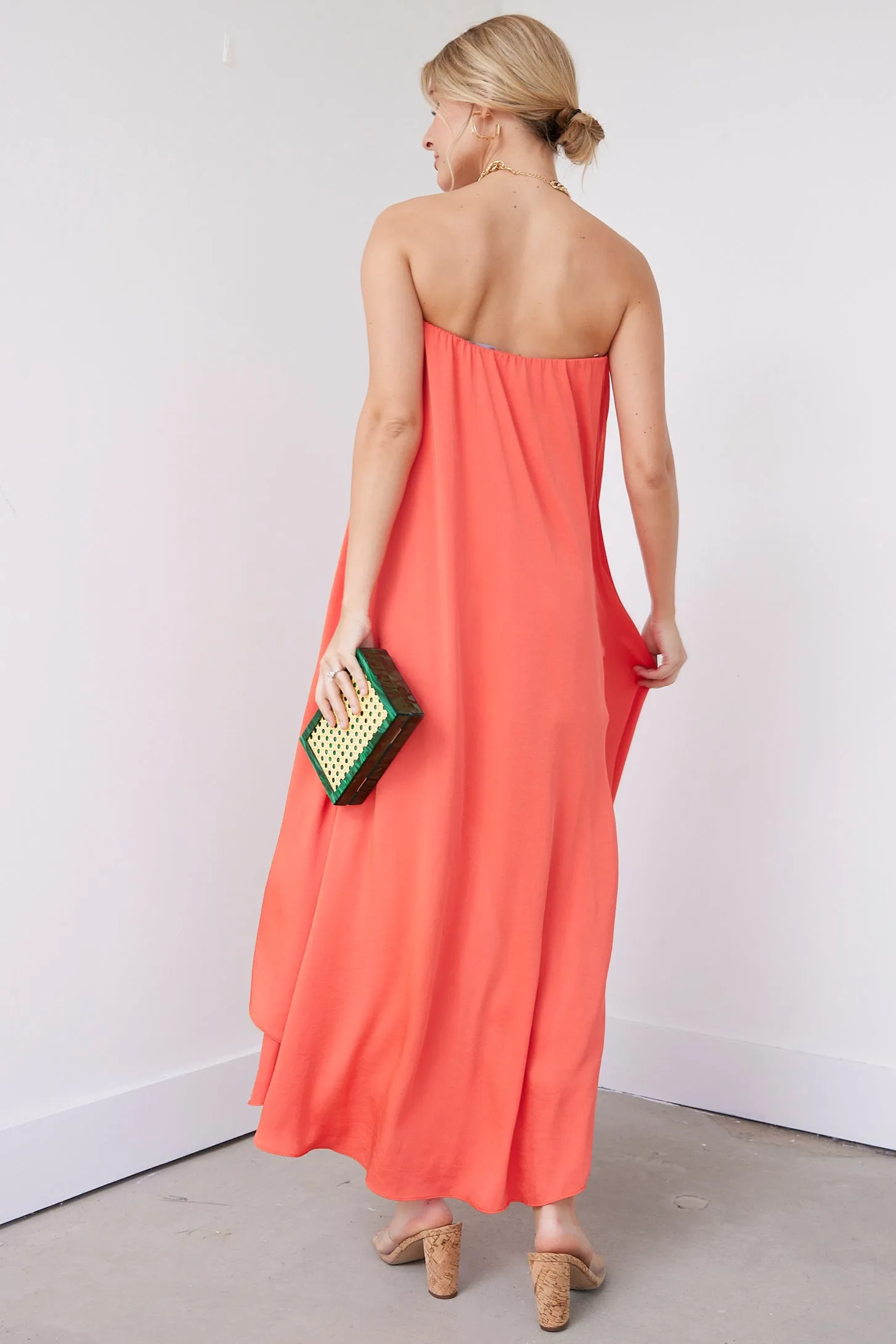 Ellis Strapless High Low Dress sold by fab'rik product image thumbnail 3