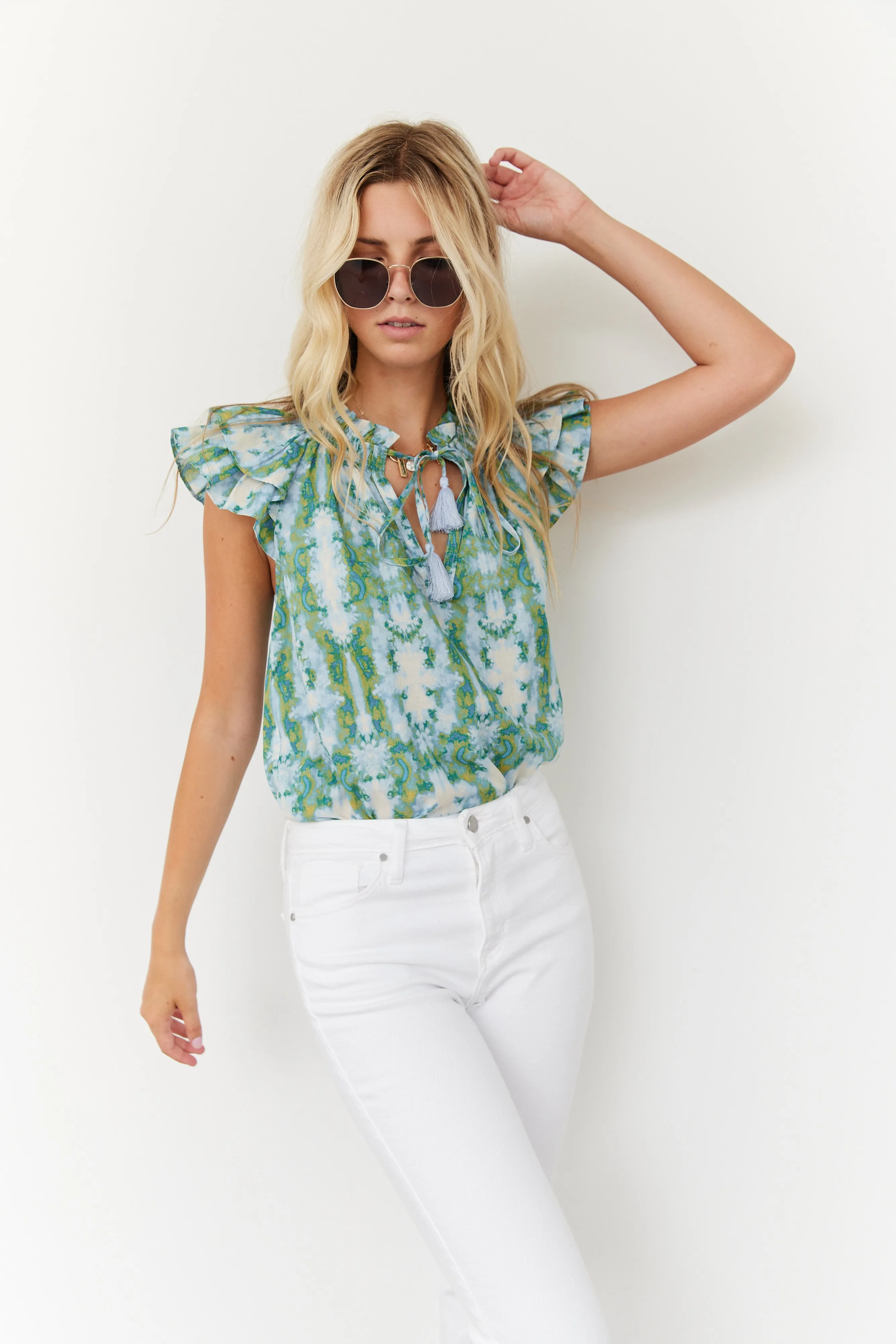 Jayden Printed Top sold by fab'rik product image thumbnail 2