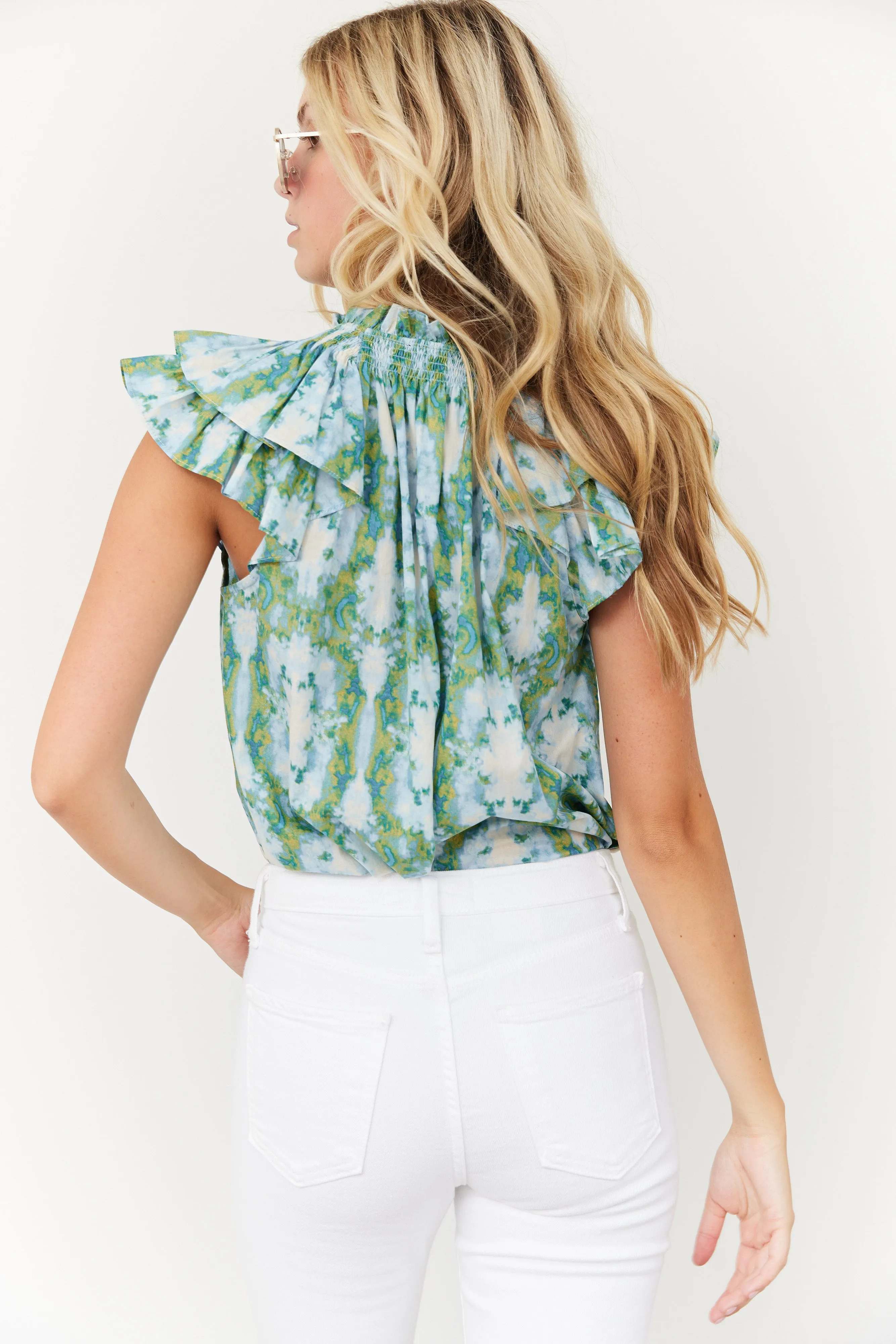 Jayden Printed Top sold by fab'rik product image thumbnail 4